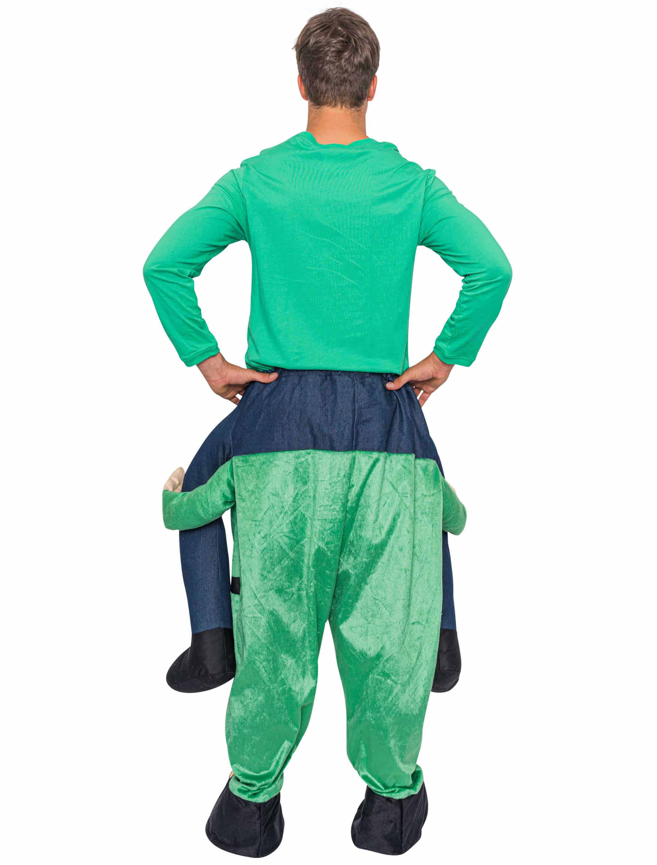 Huckepack Kostüm Kobold grün one size