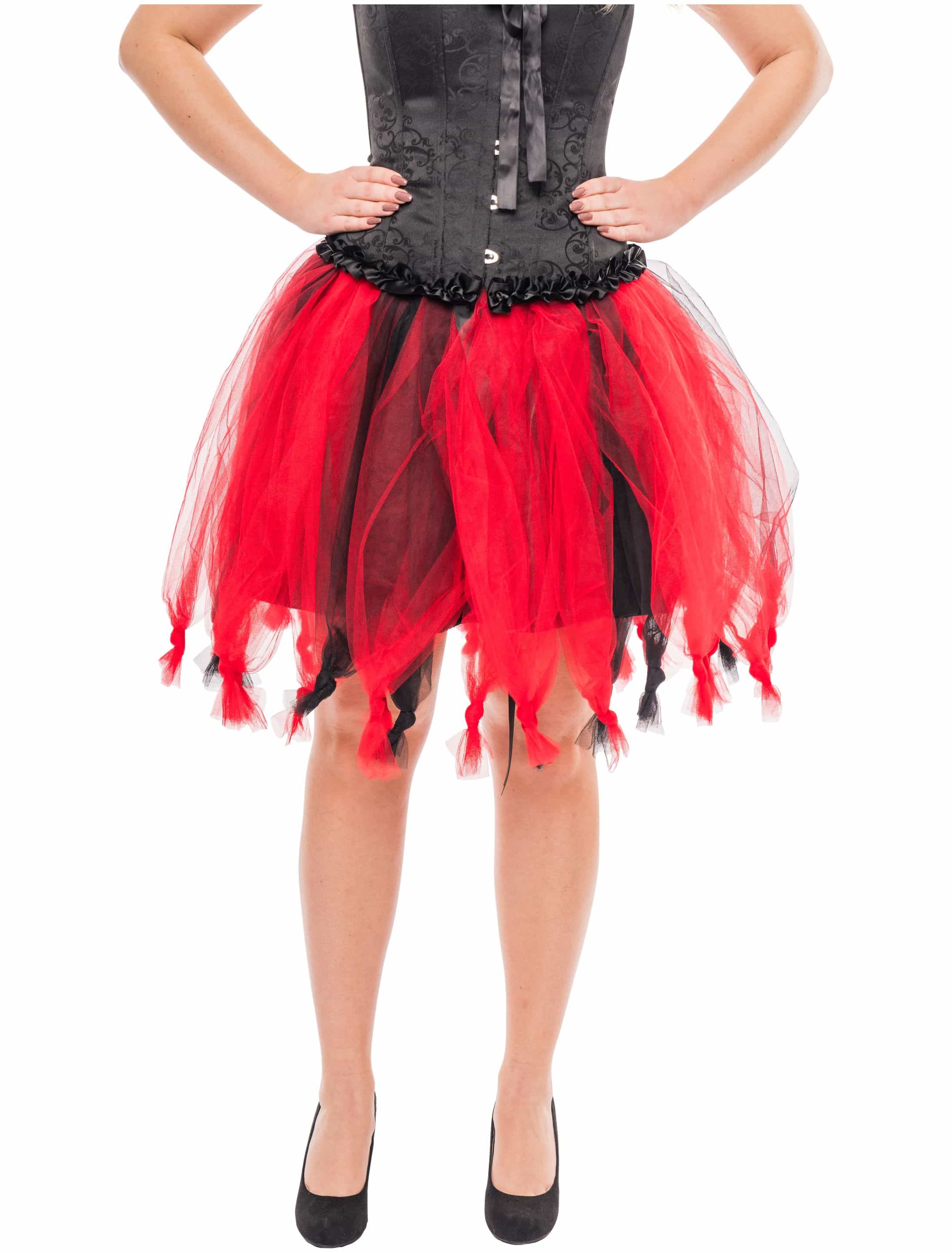 Petticoat de luxe rot/schwarz one size