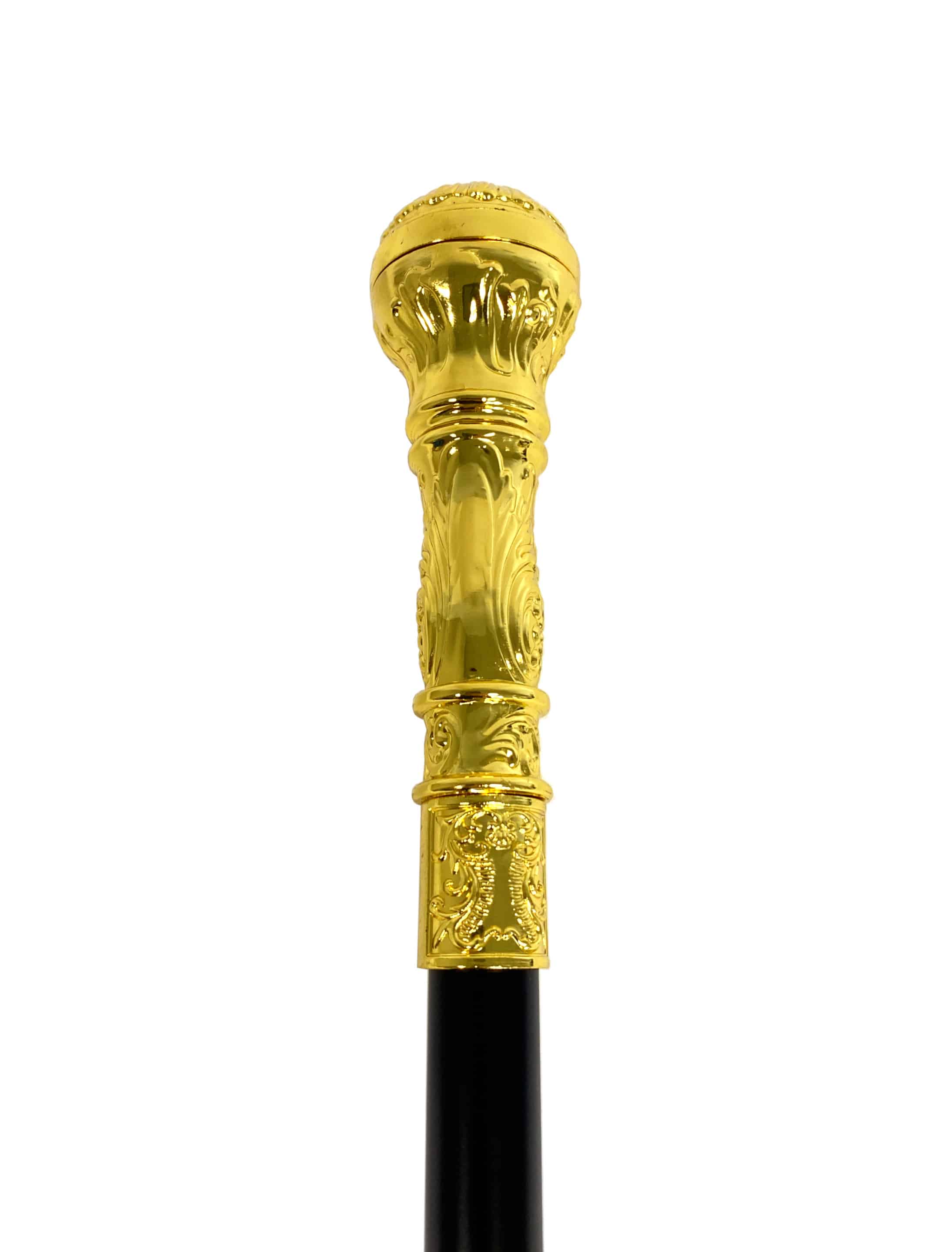 Gehstock Kugel gold