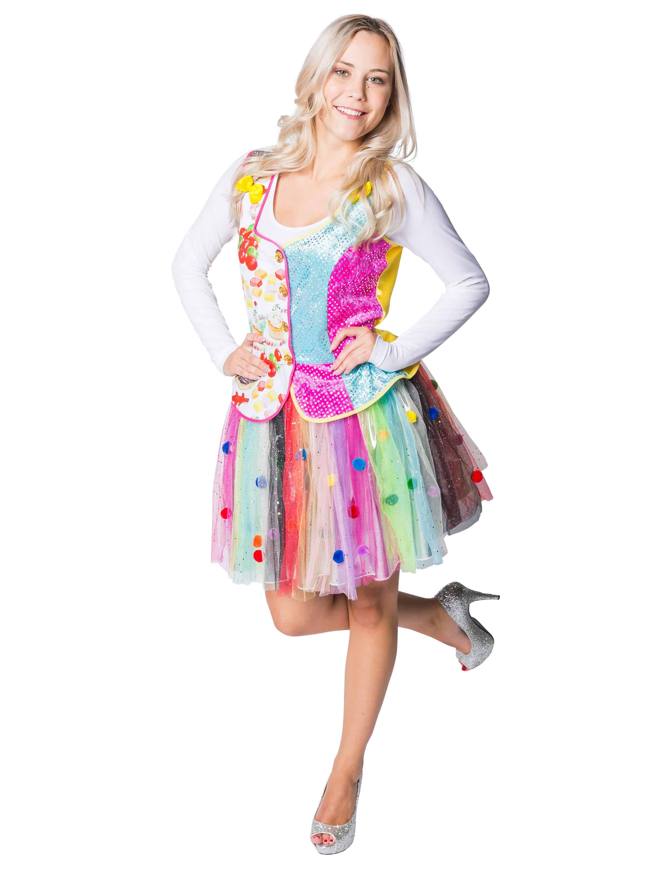Weste Candy Damen bunt M/L Weste Candy Damen bunt M/L