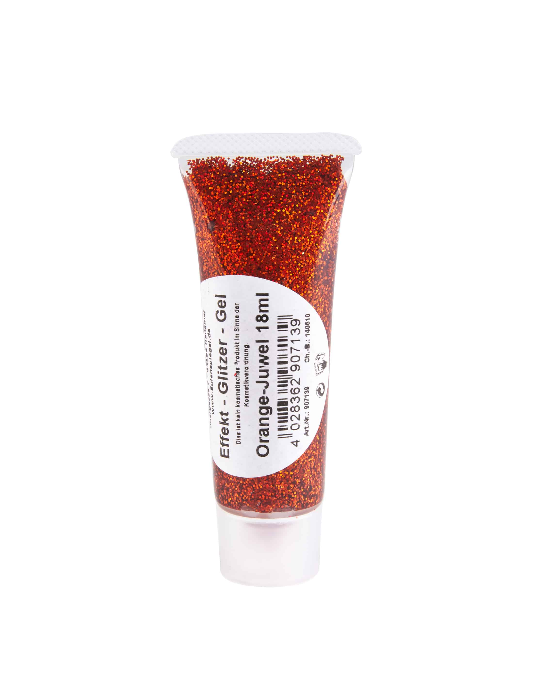 Glitzer-Gel 18ml orange