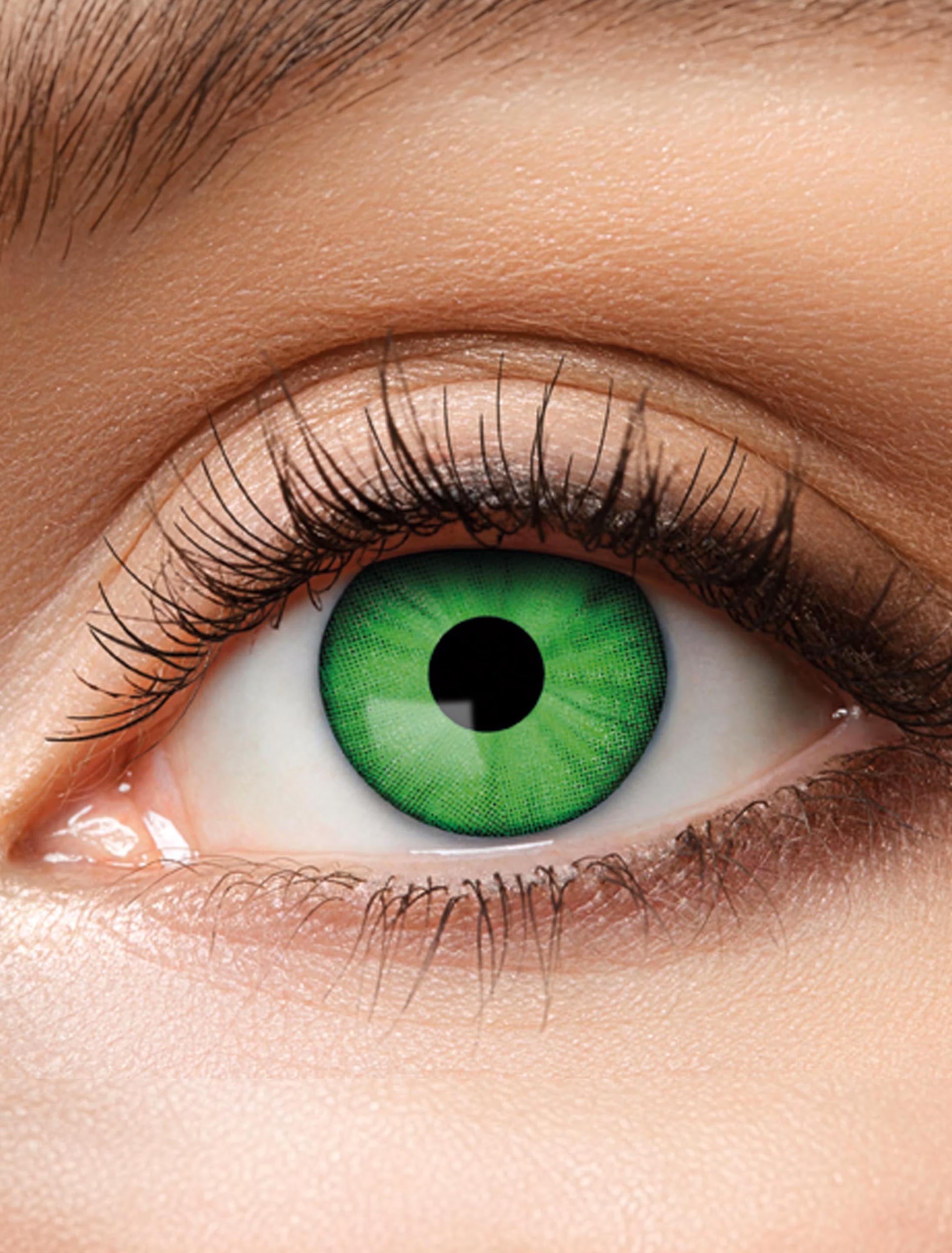 Kontaktlinse Electro Green -1.0 Dioptrien