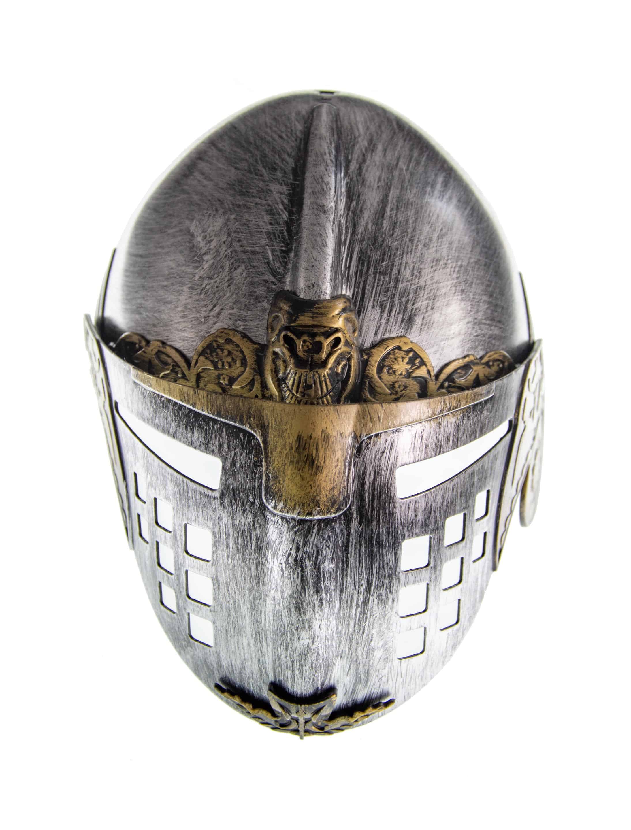 Helm Krieger silber