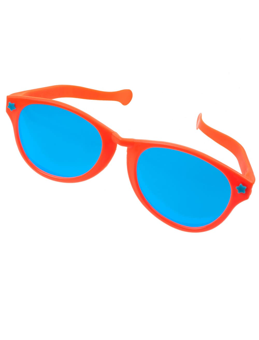 Brille riesig orange