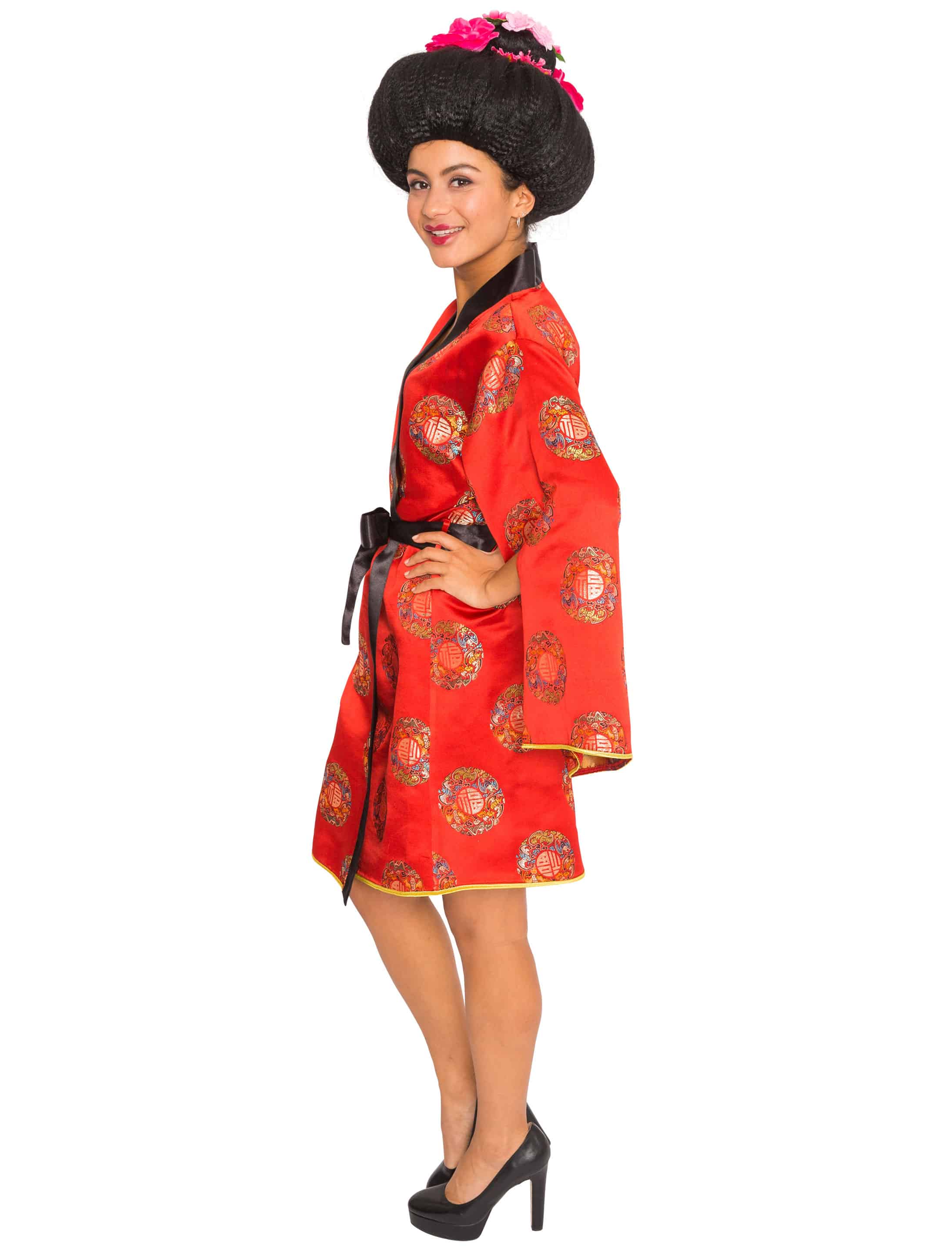 Kimono Damen rot 4XL/5XL