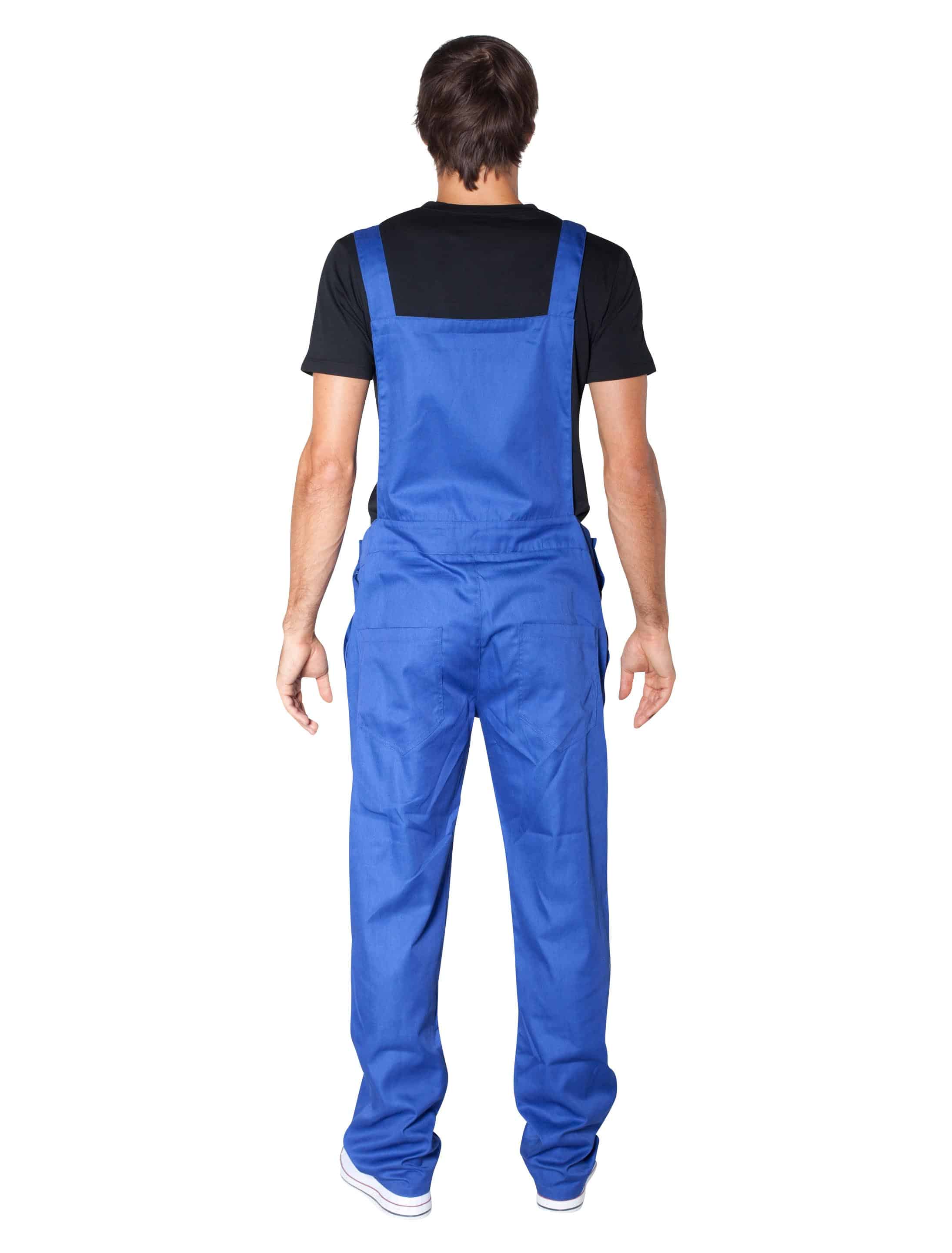 Latzhose Herren blau S