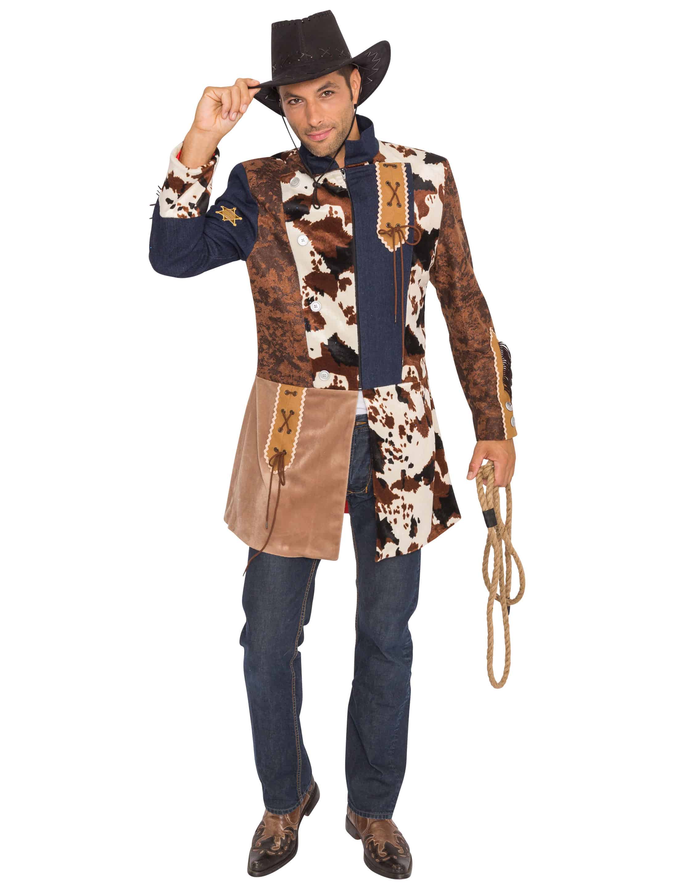 Jacke Western Herren braun 2XL Jacke Western Herren braun 2XL