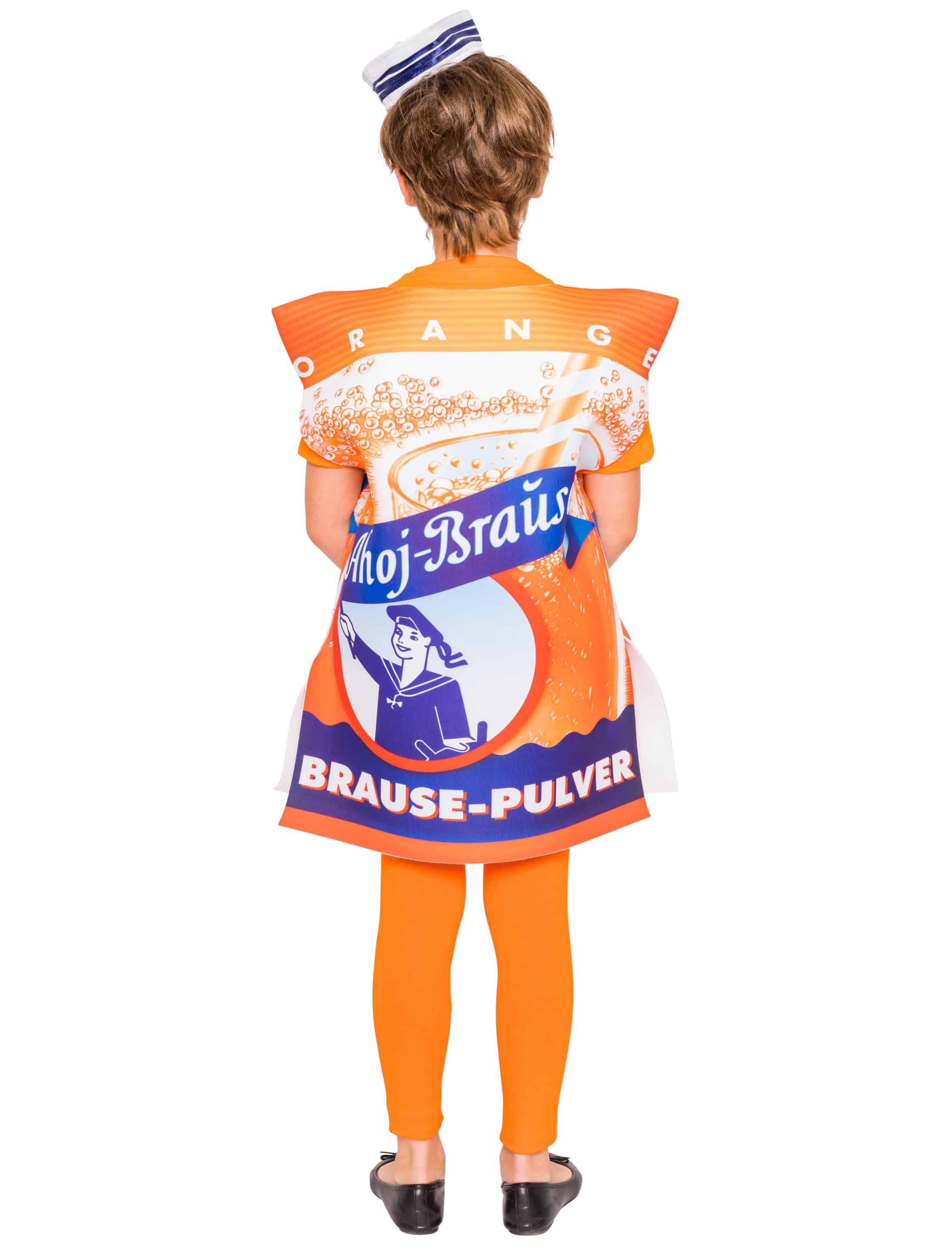 Kostüm Ahoj-Brause Kinder Unisex orange one size