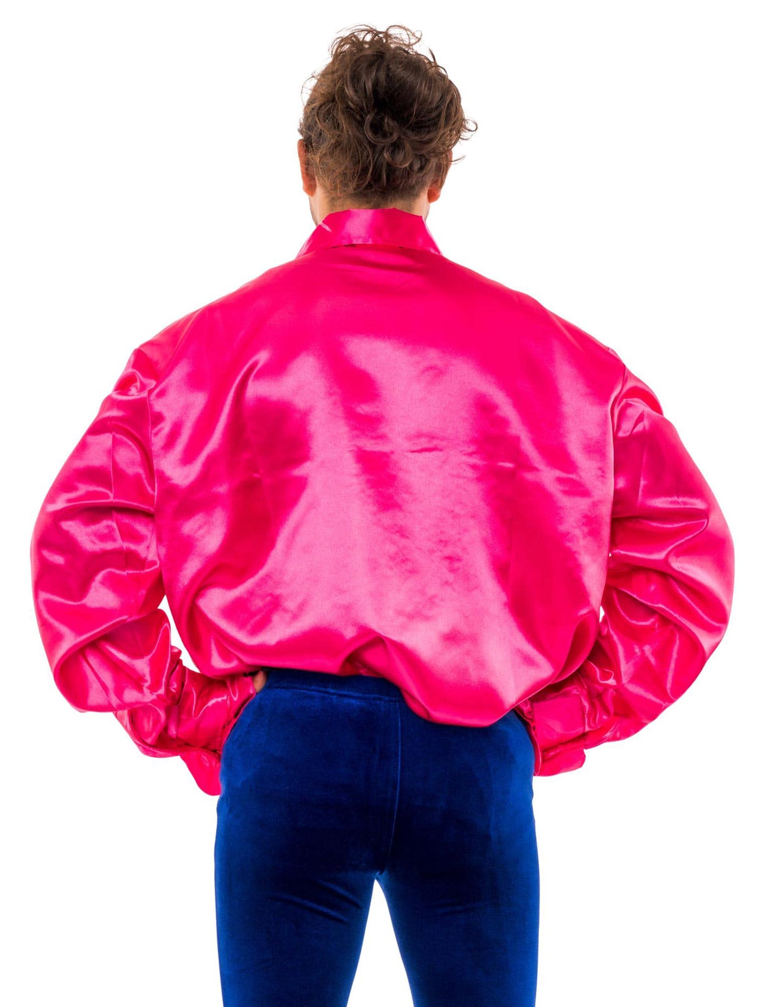 Hemd Satin Herren pink 2XL Hemd Satin Herren pink 2XL