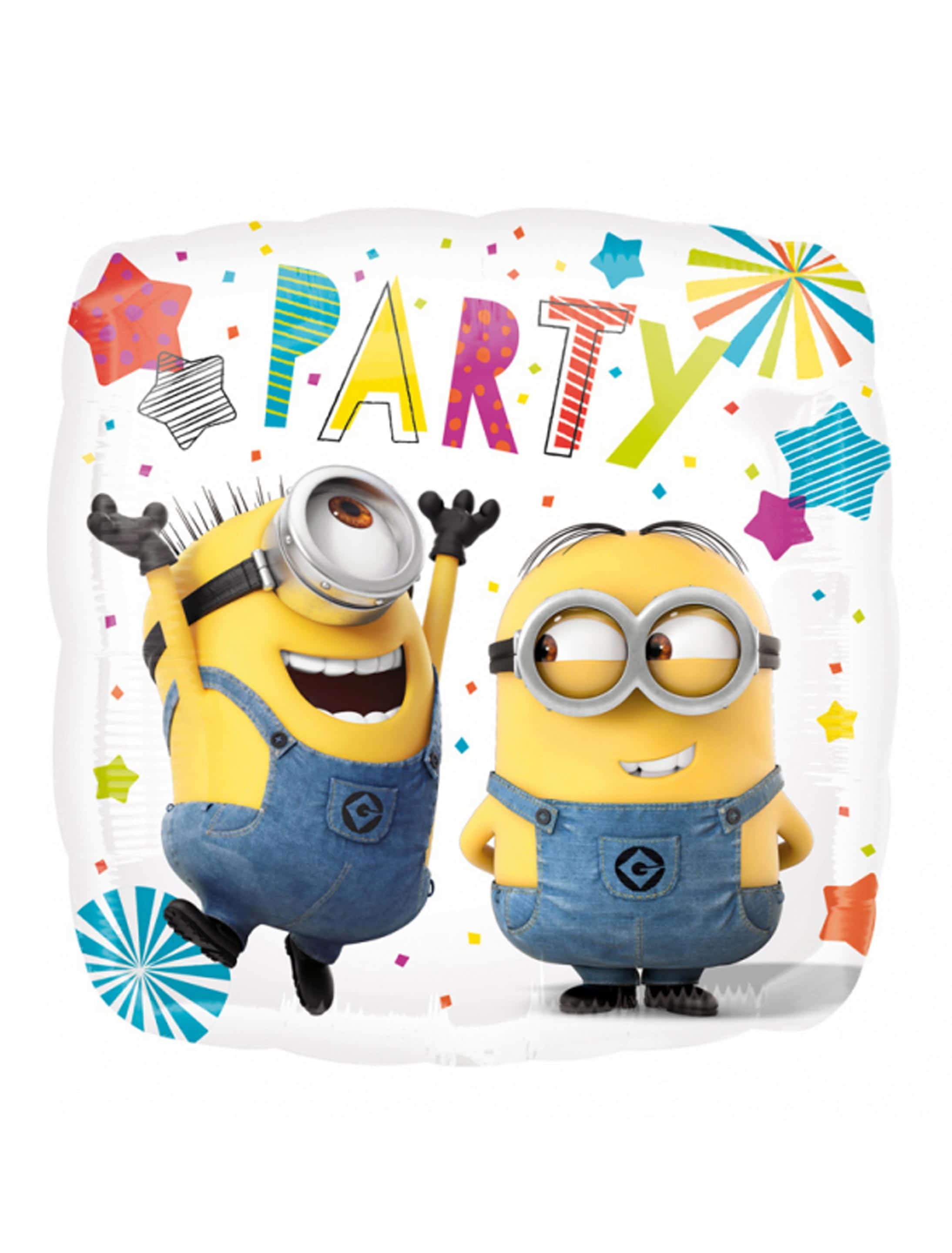 Folienballon Minions Party S