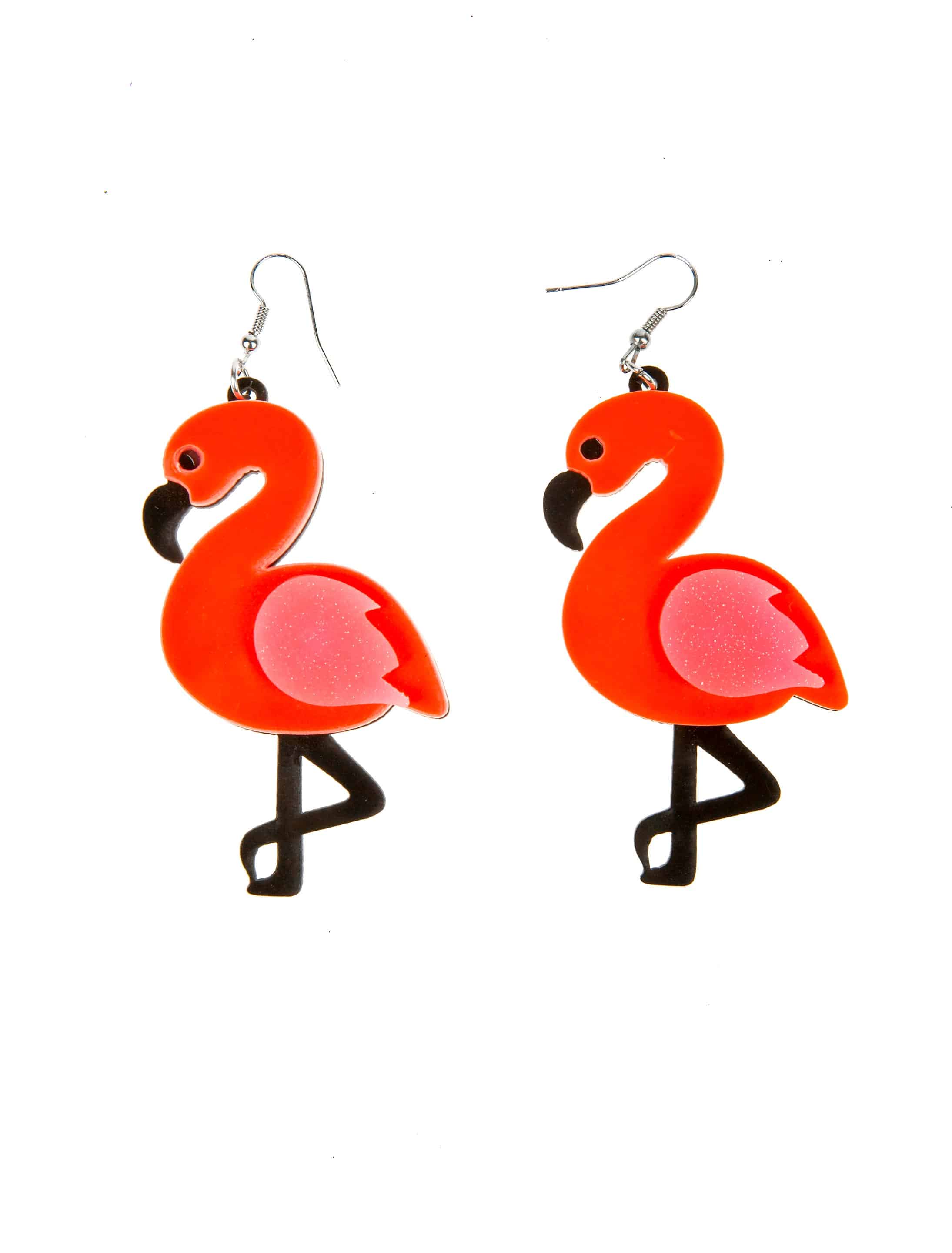 Ohrringe Flamingo