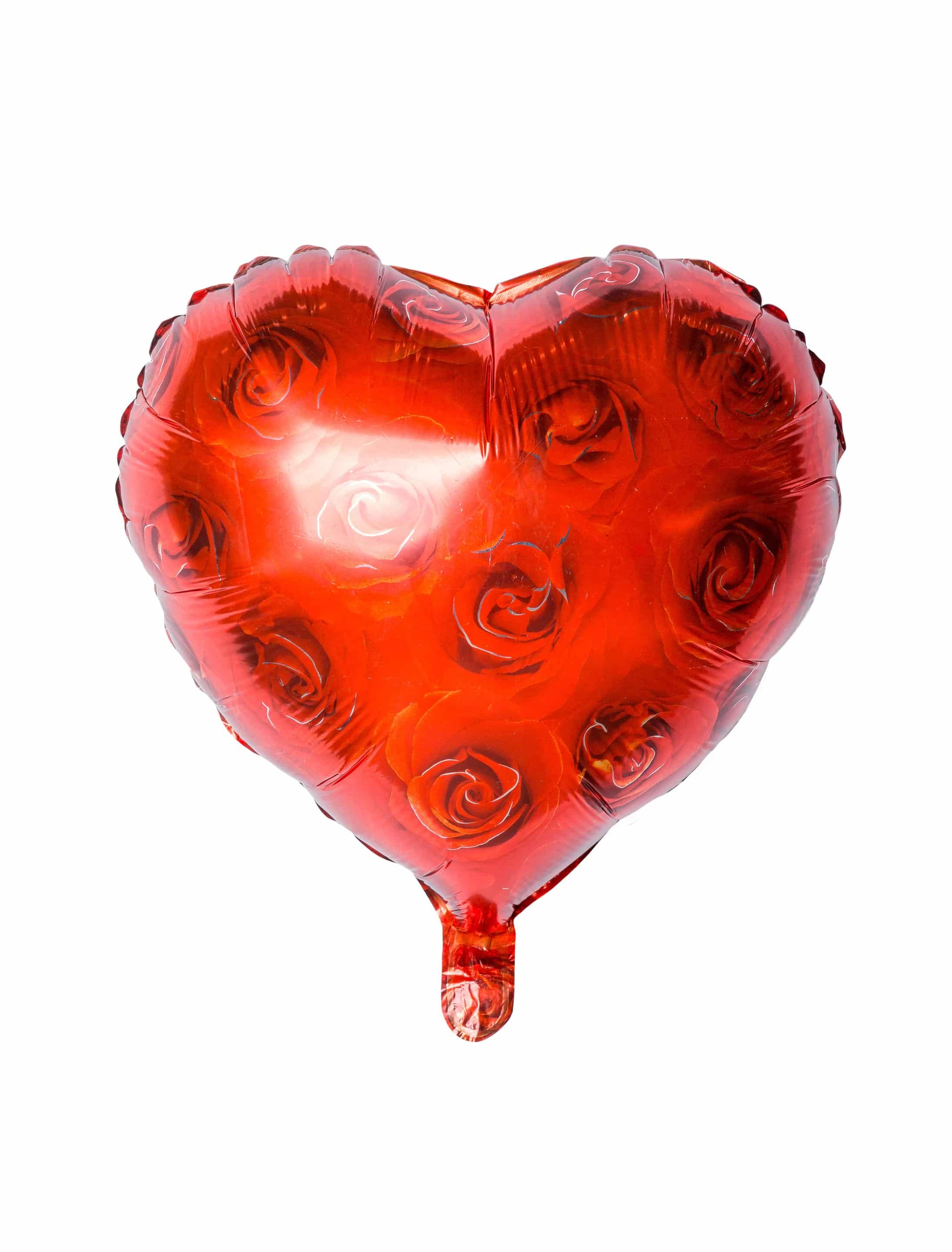 Folienballon Herz Rosen S