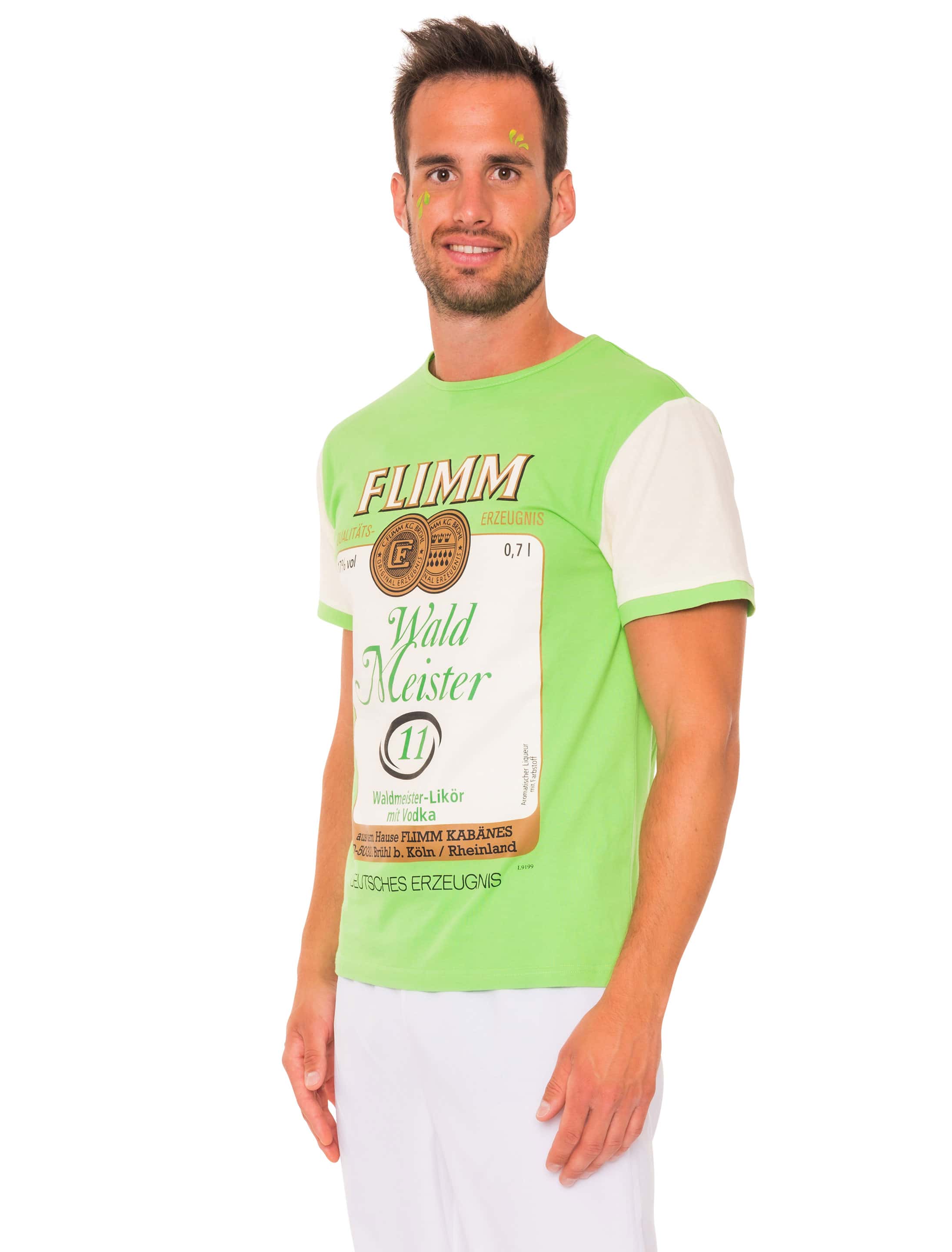 T-Shirt FLIMM Herren Herren grün L