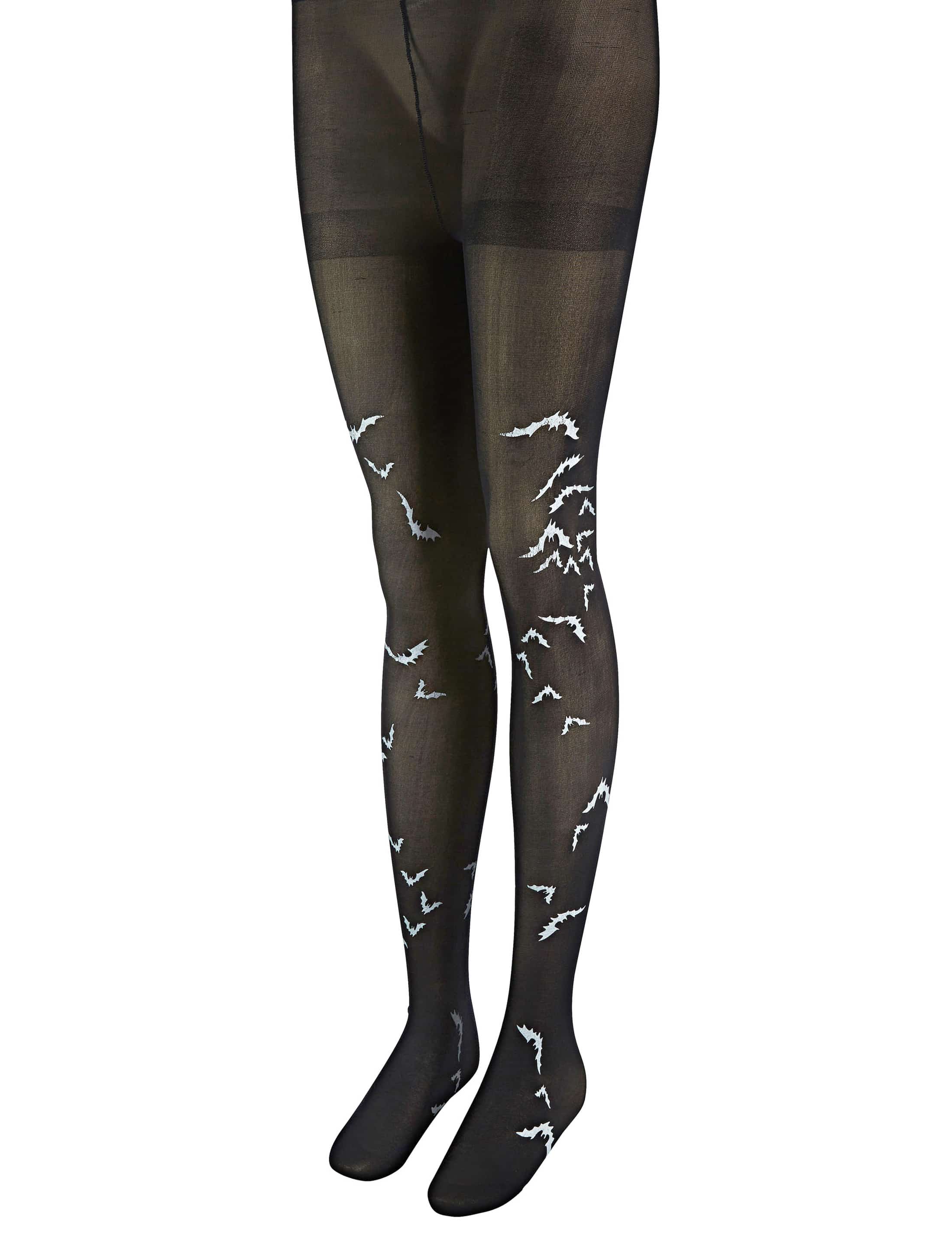 Strumpfhose 40den mit Fledermäusen