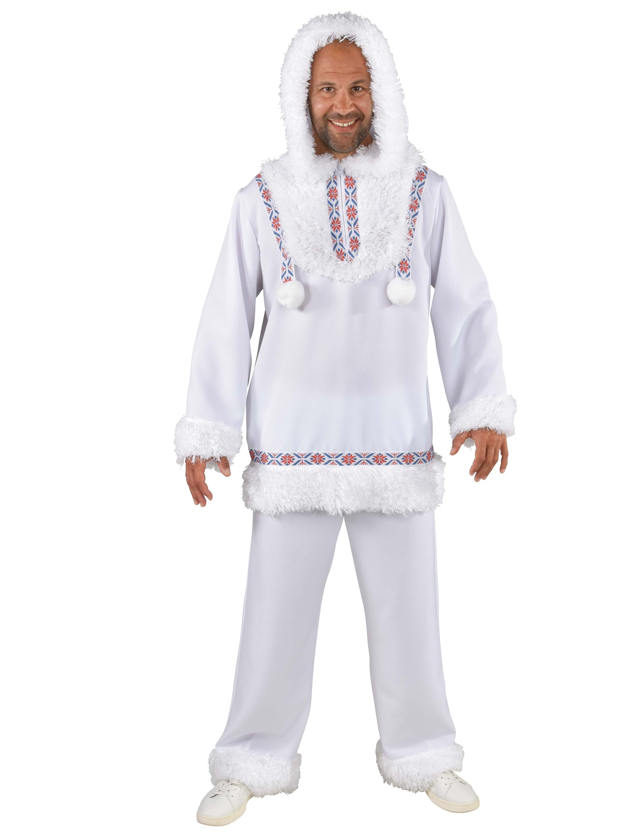 Polar Outfit Herren 2-tlg. weiß L/XL