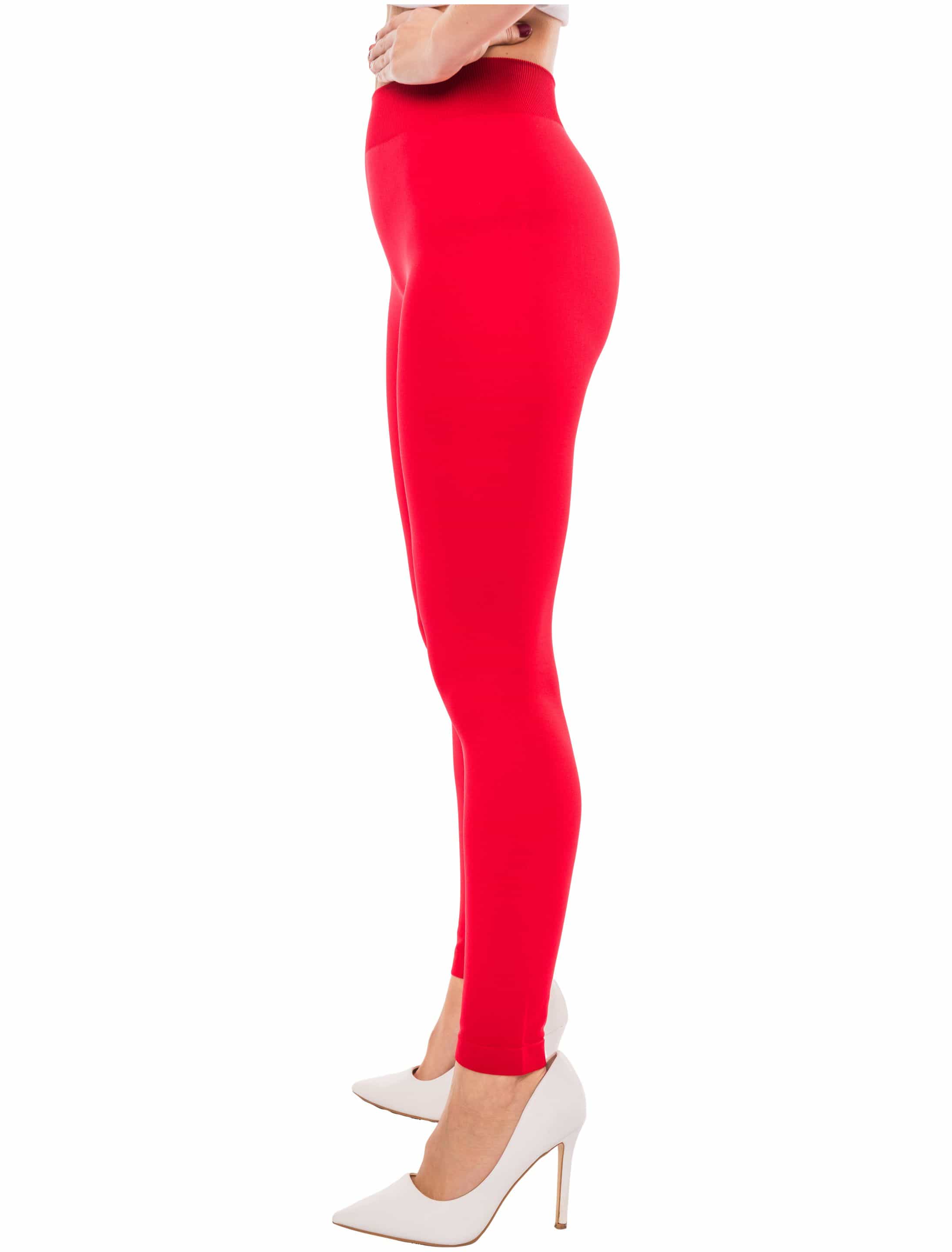 Leggings 200den Damen rot L/XL