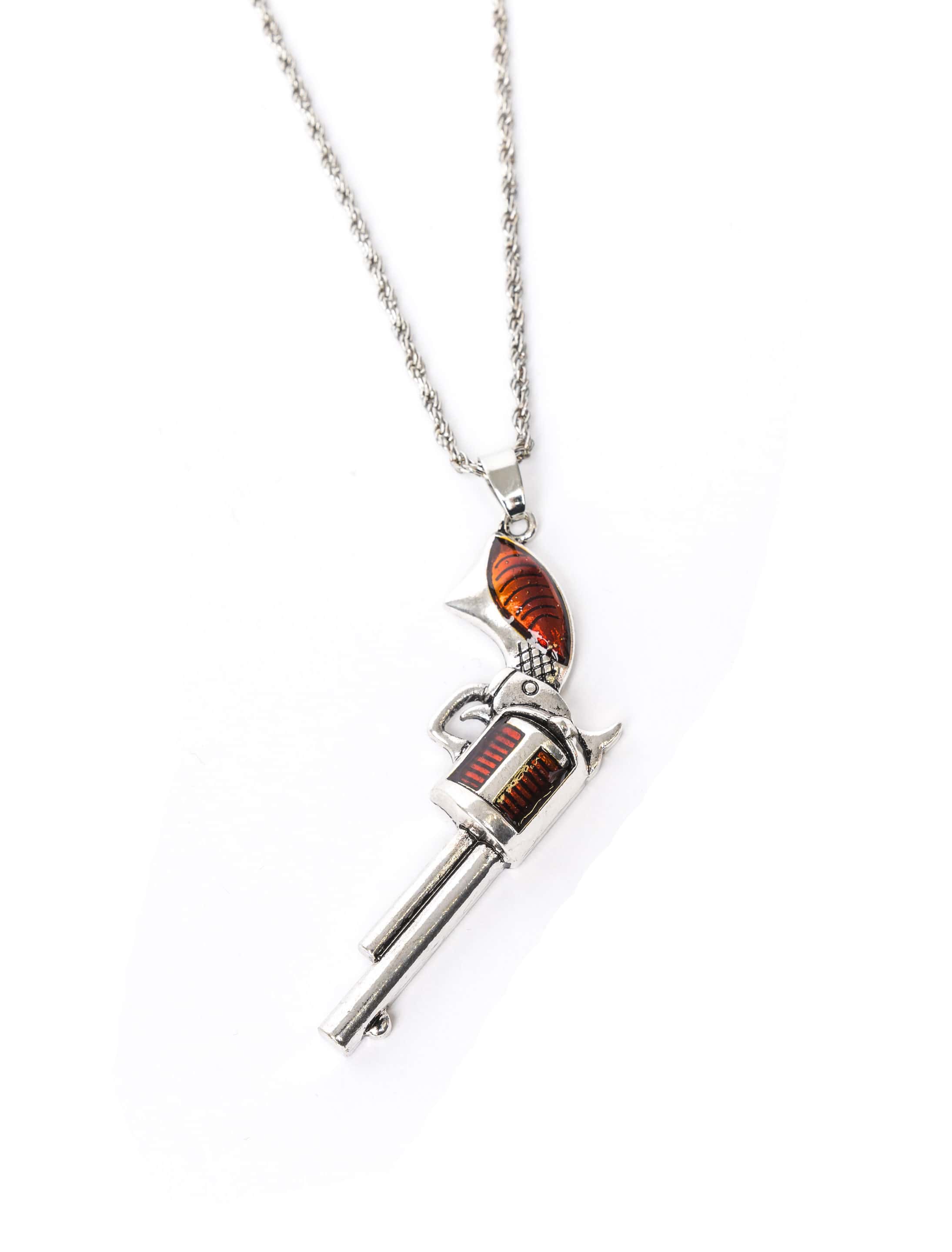 Halskette Pistole silber Halskette Pistole silber