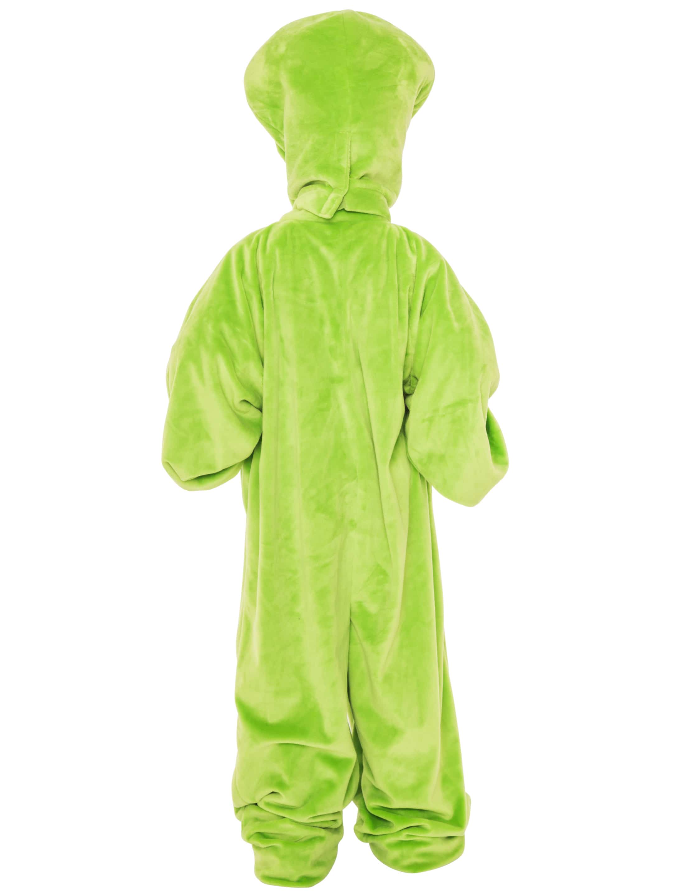 Overall Plüsch Alien Kinder grün 98-104 Overall Plüsch Alien Kinder grün 98-104