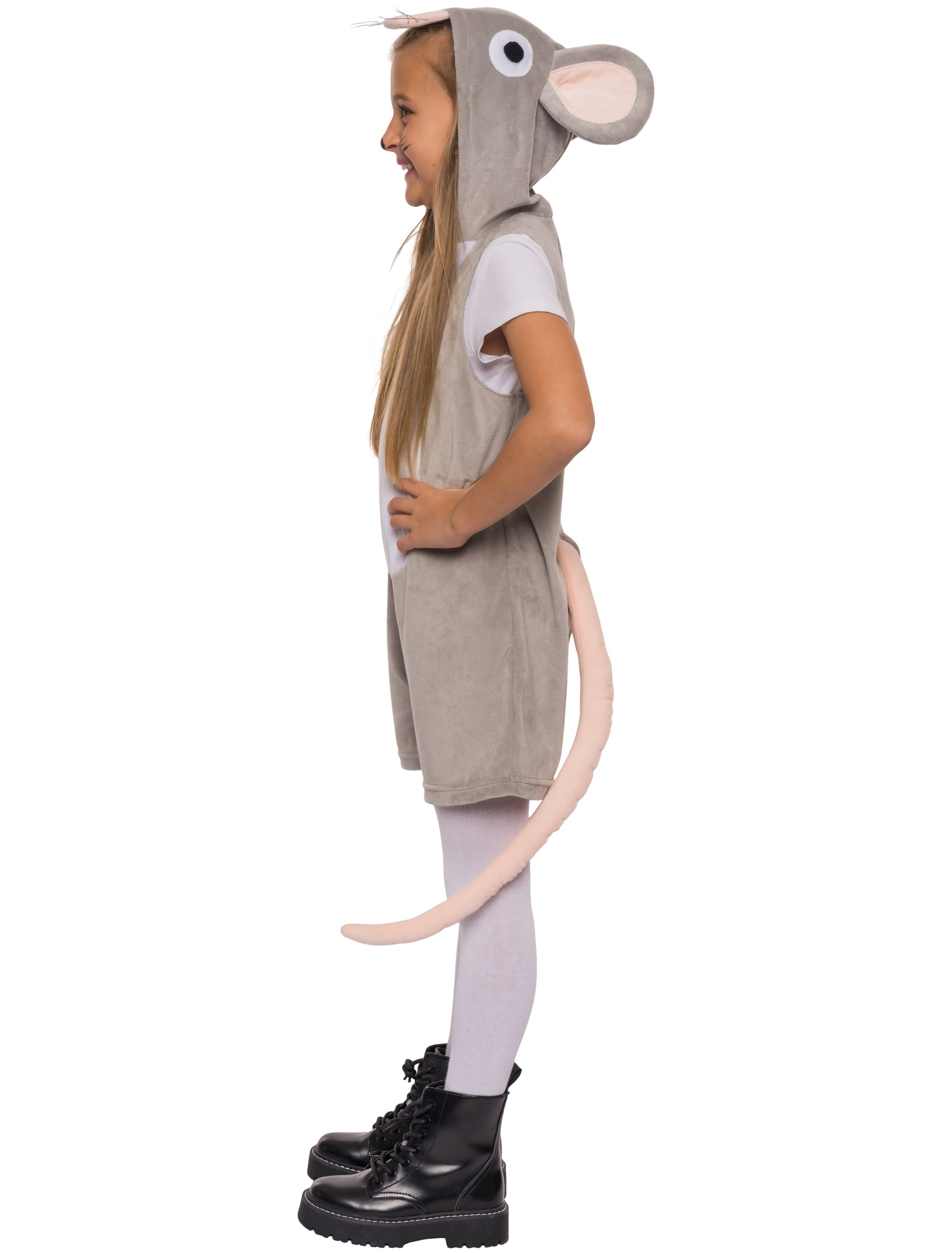 Einteiler Maus Kinder grau 134-140 Einteiler Maus Kinder grau 134-140