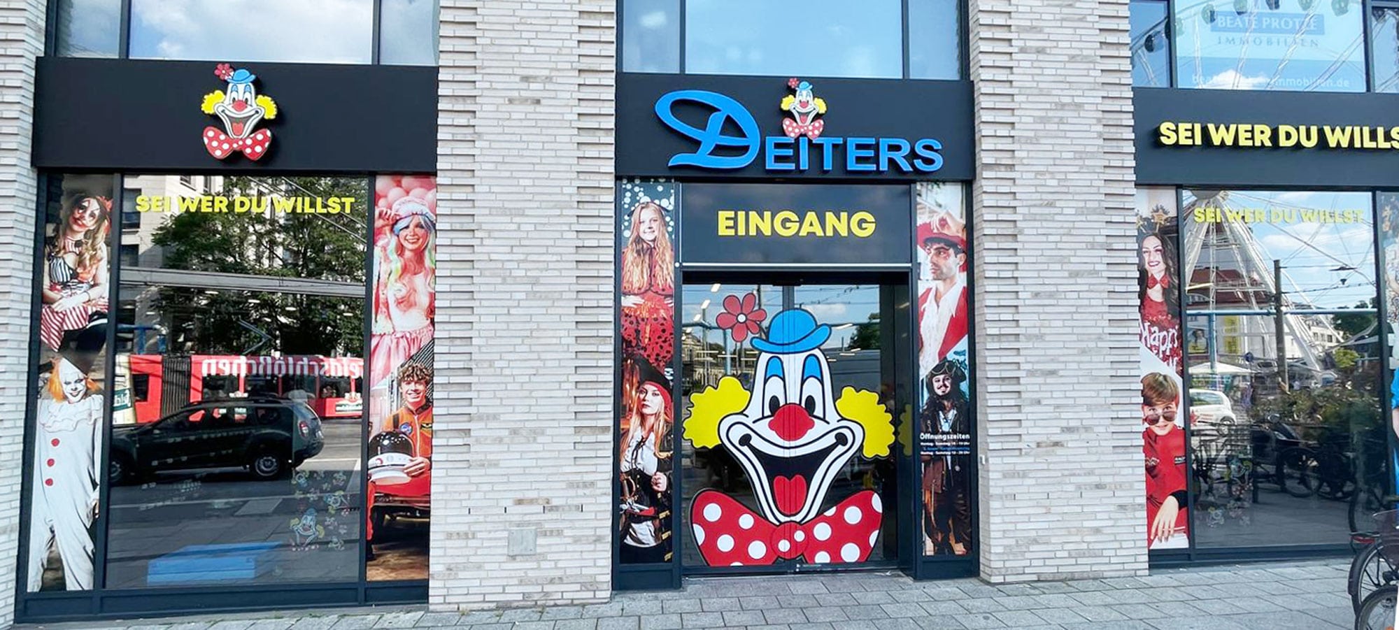 Deiters Kostümladen in Dresden Außenansicht