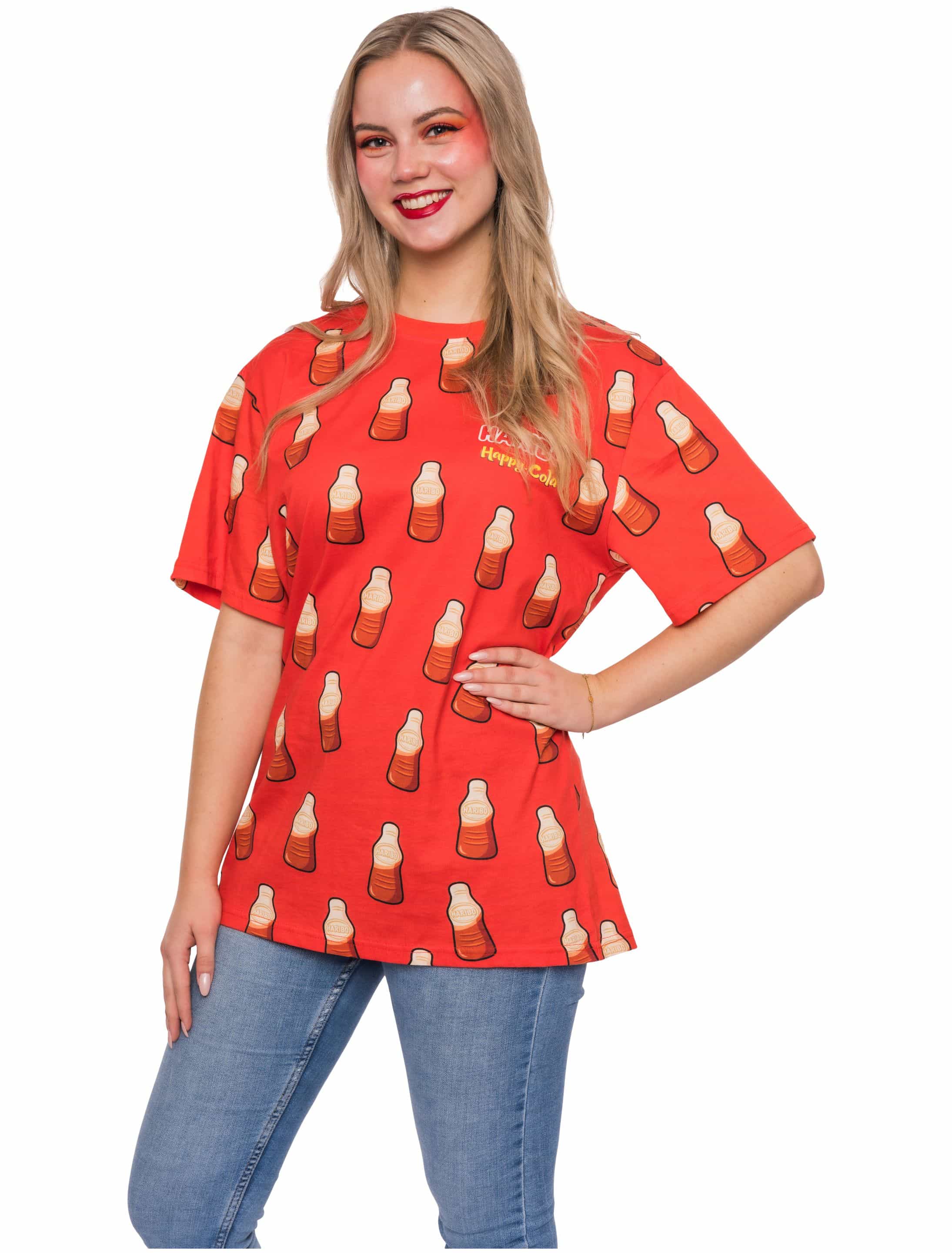 T-Shirt HARIBO Happy-Cola Unisex rot XL