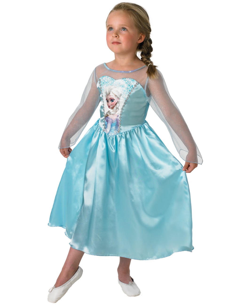 Kleid Eiskönigin Elsa Frozen classic hellblau 11-12 Jahre