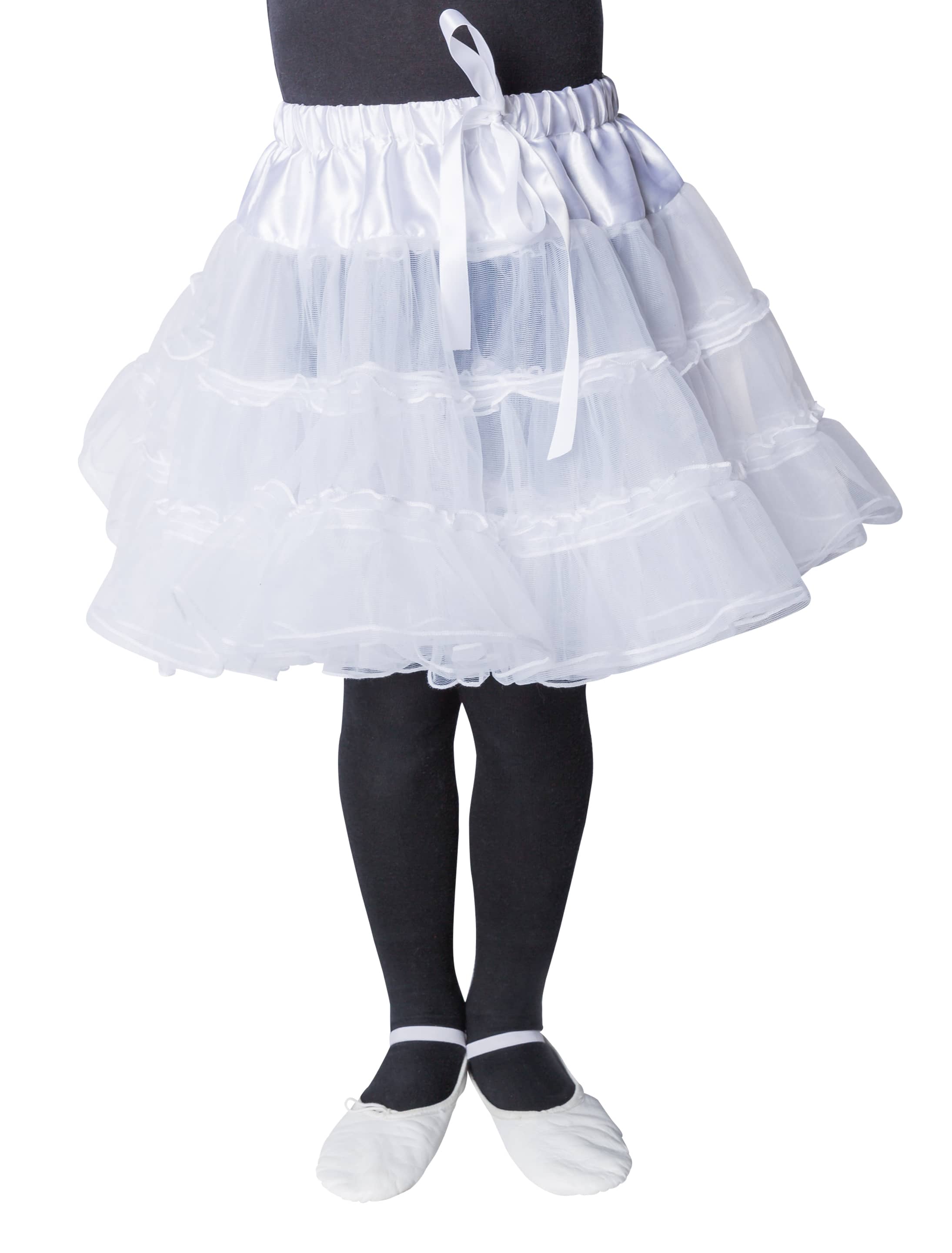 Petticoat Kinder Mädchen weiß one size Petticoat Kinder Mädchen weiß one size