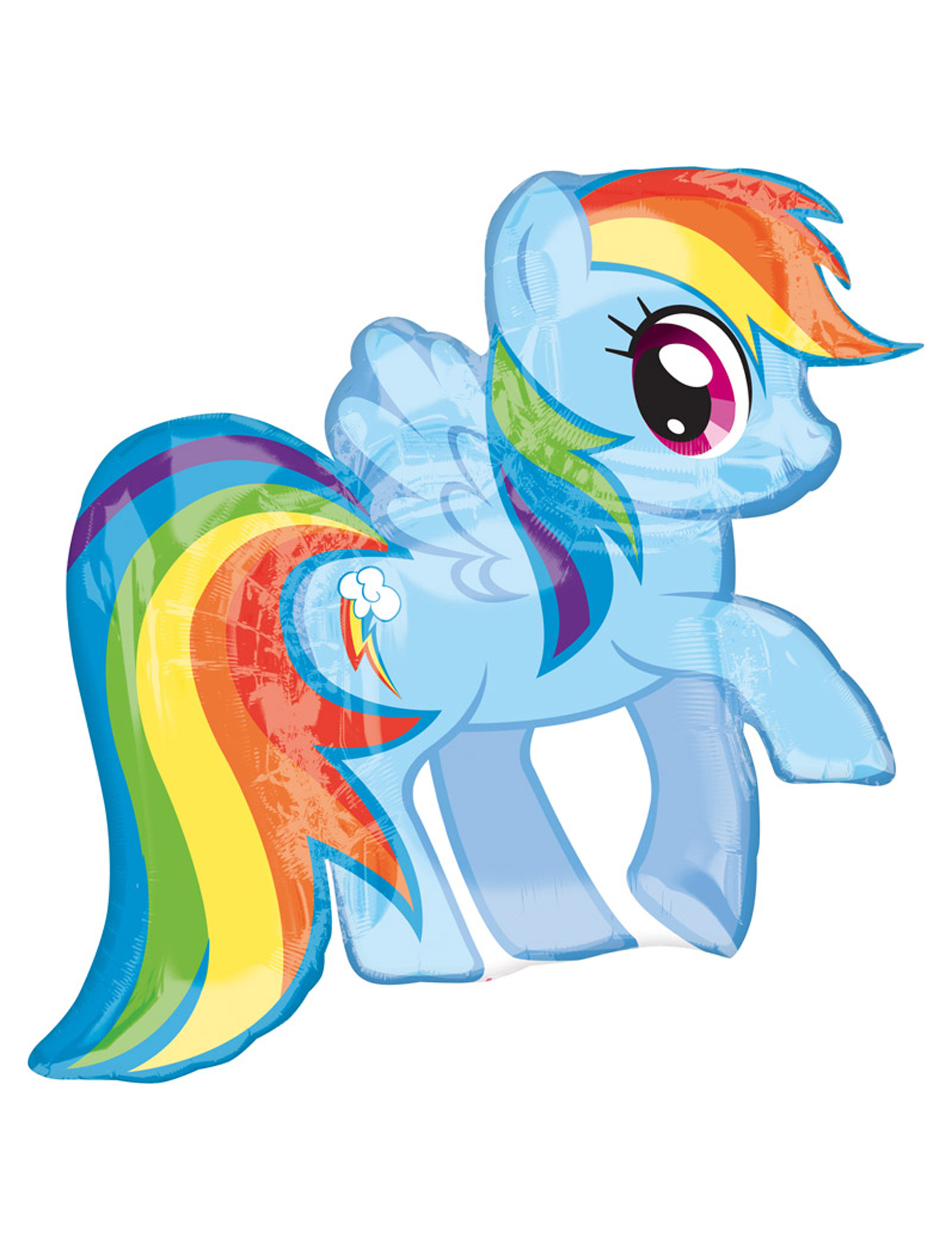 Toyland 18-Zoll My Little Pony Herzfolienballon – Partydeko Für Kindergeburtstage & Überraschungen