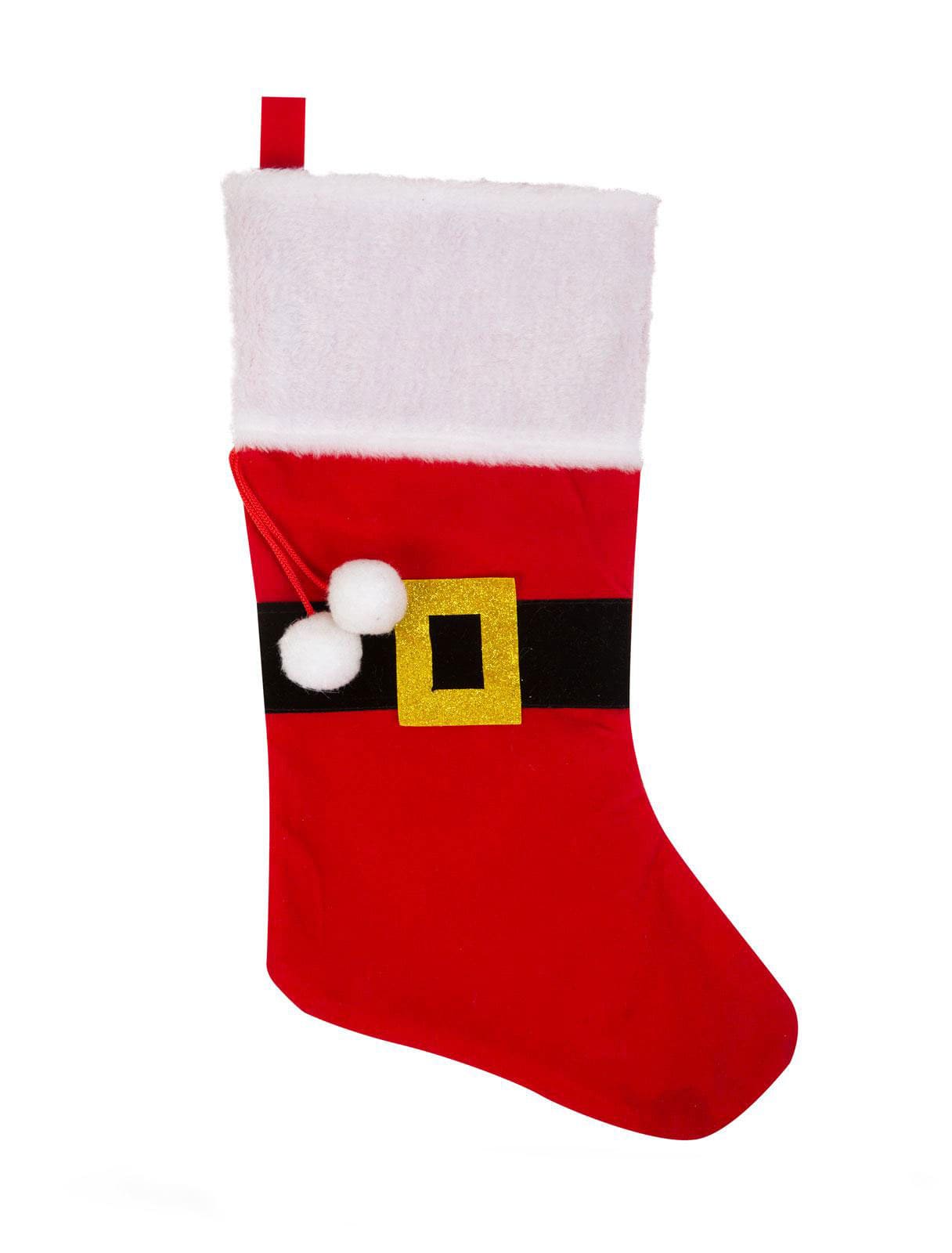 Weihnachtsstrumpf 45x24 cm rot Weihnachtsstrumpf 45x24 cm rot