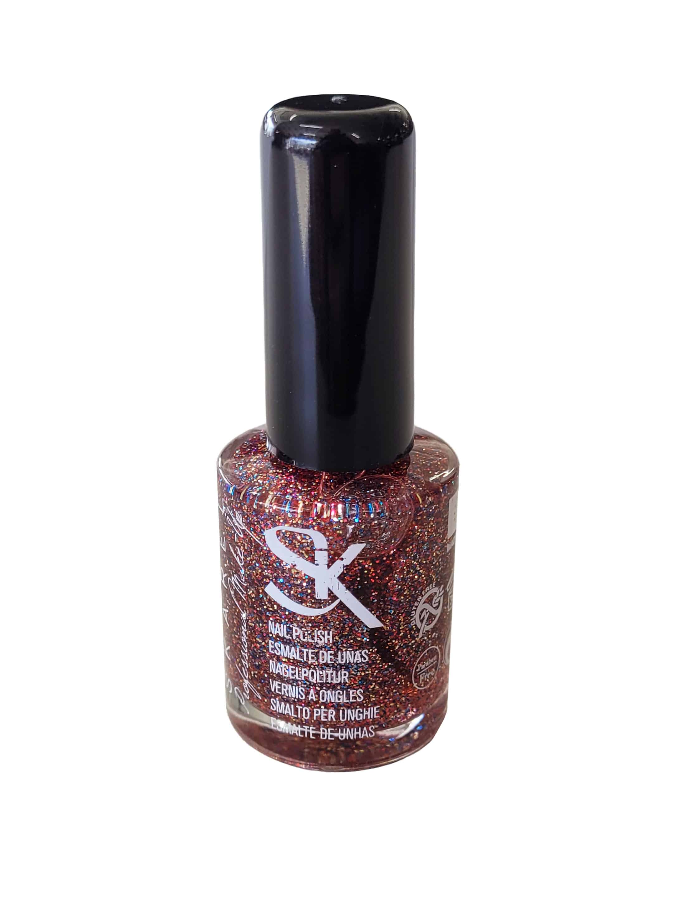 Nagellack Glitzer 12ml bunt