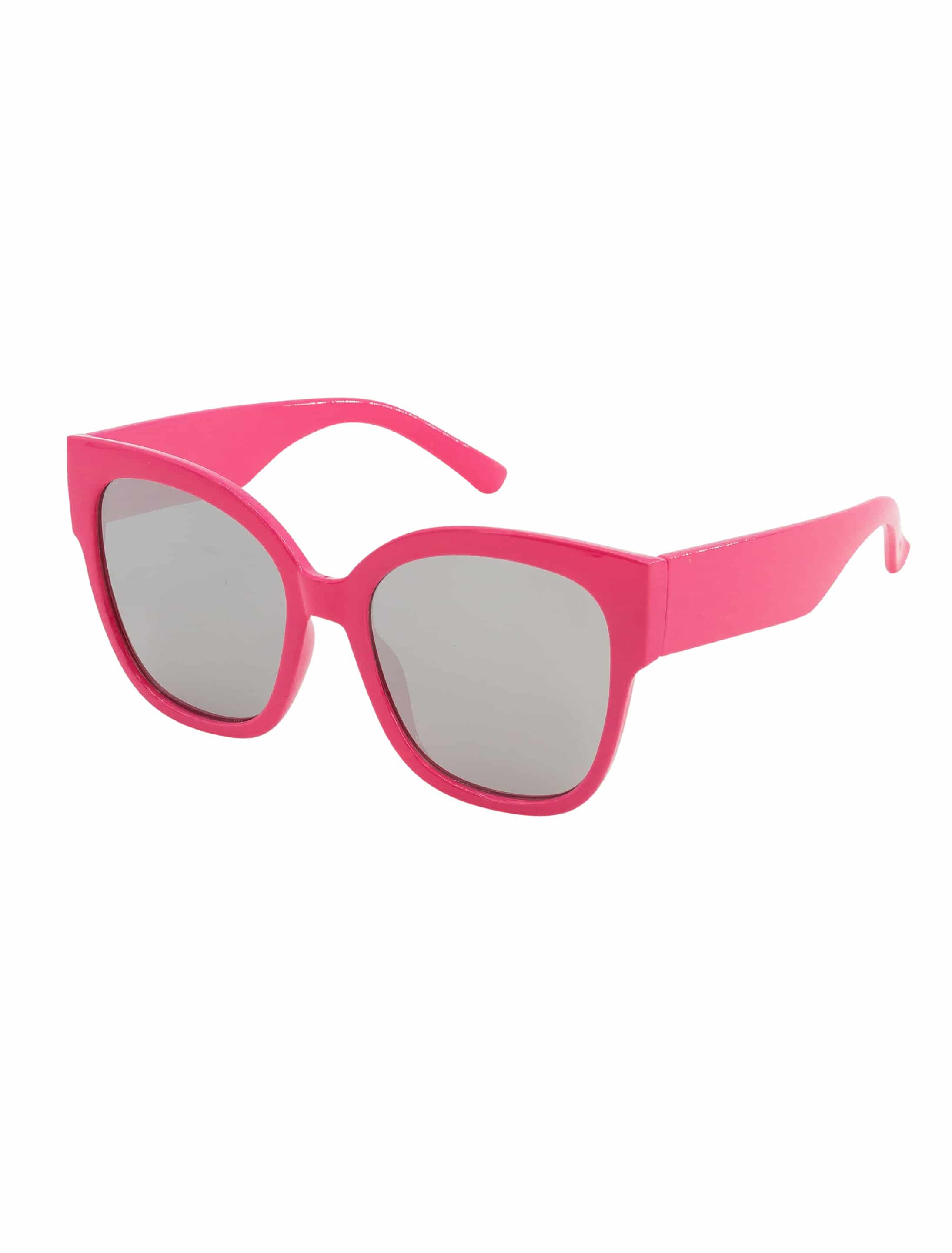 Brille pink Gläser weiß verspiegelt pink