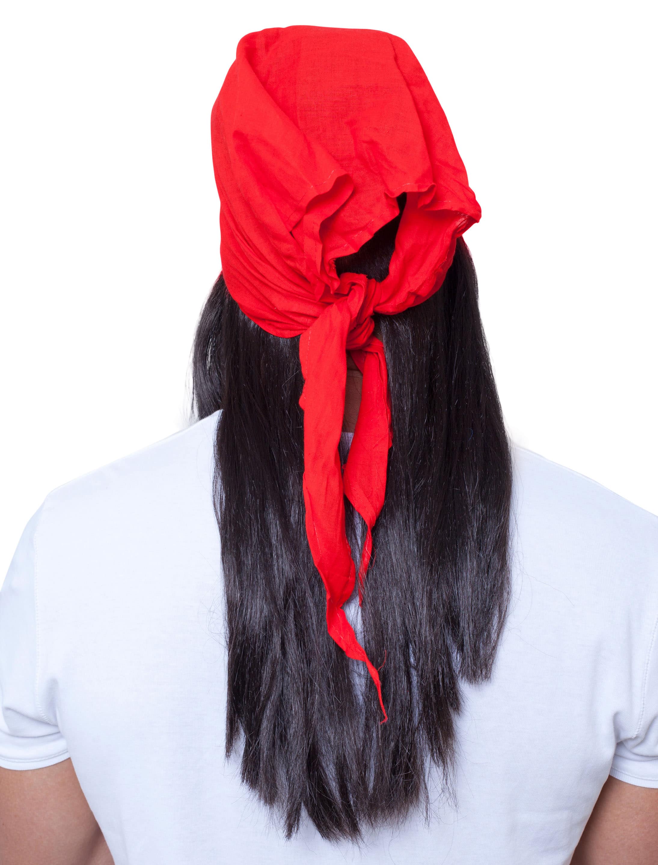 Perücke Pirat mit Bandana Perücke Pirat mit Bandana