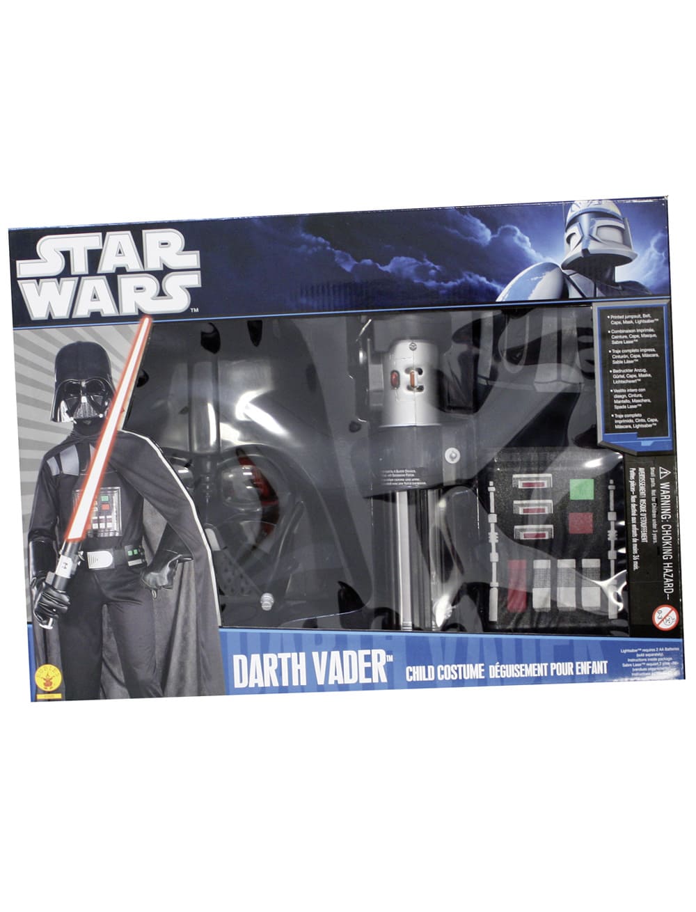 Darth Vader Set Kinder 4-tlg. S