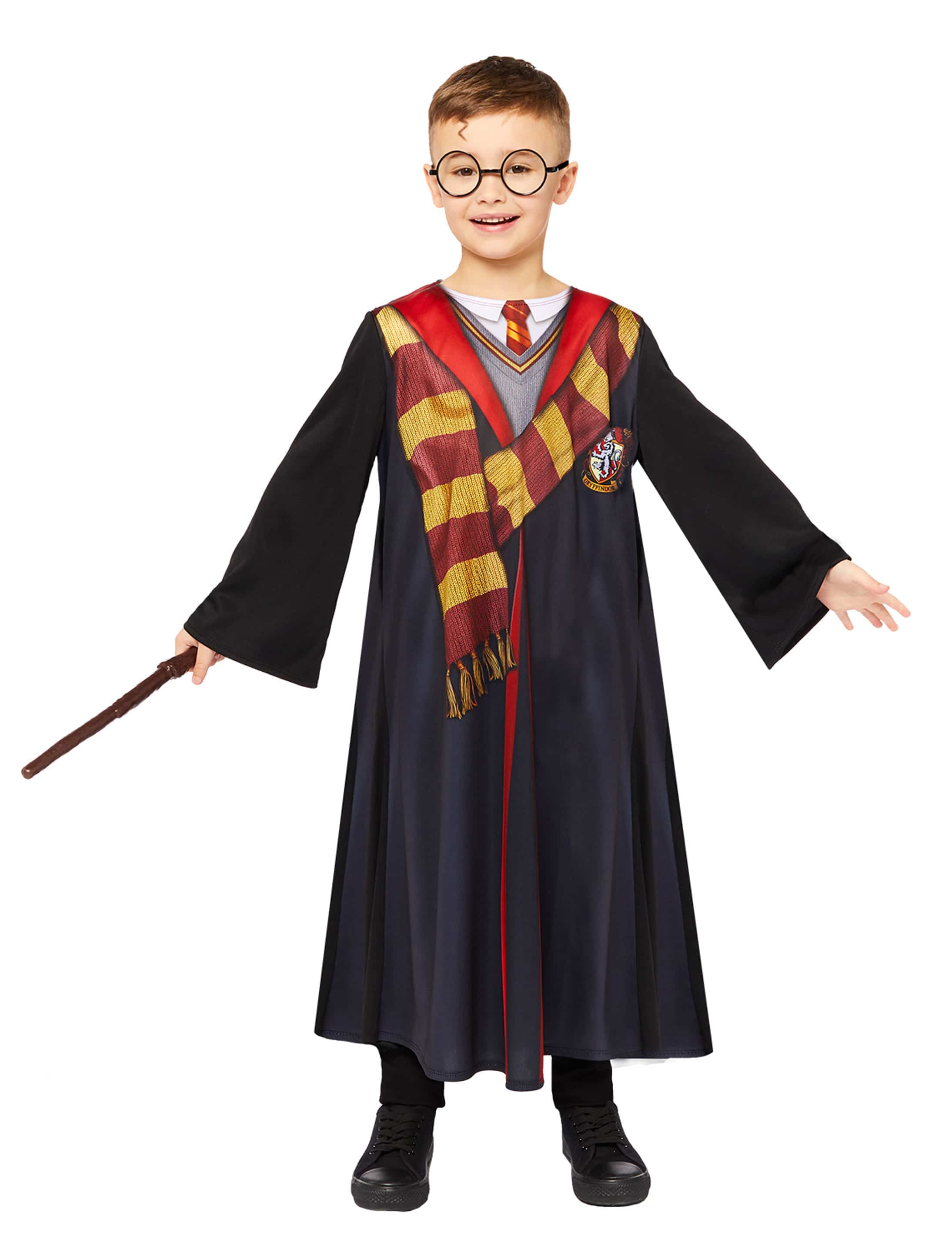 Harry Potter Set deluxe 3-tlg. schwarz 8-10 Jahre