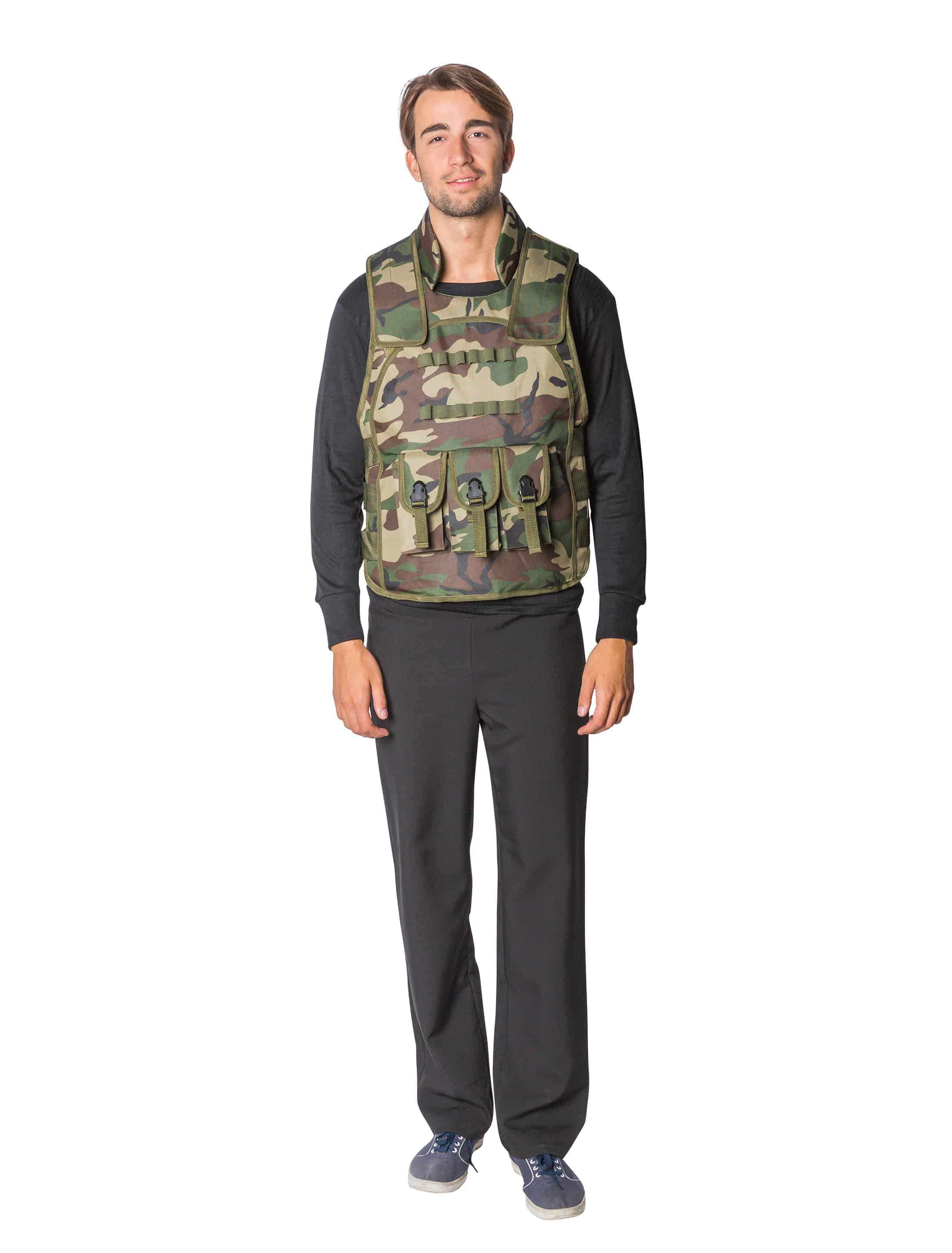 Weste Camouflage Herren