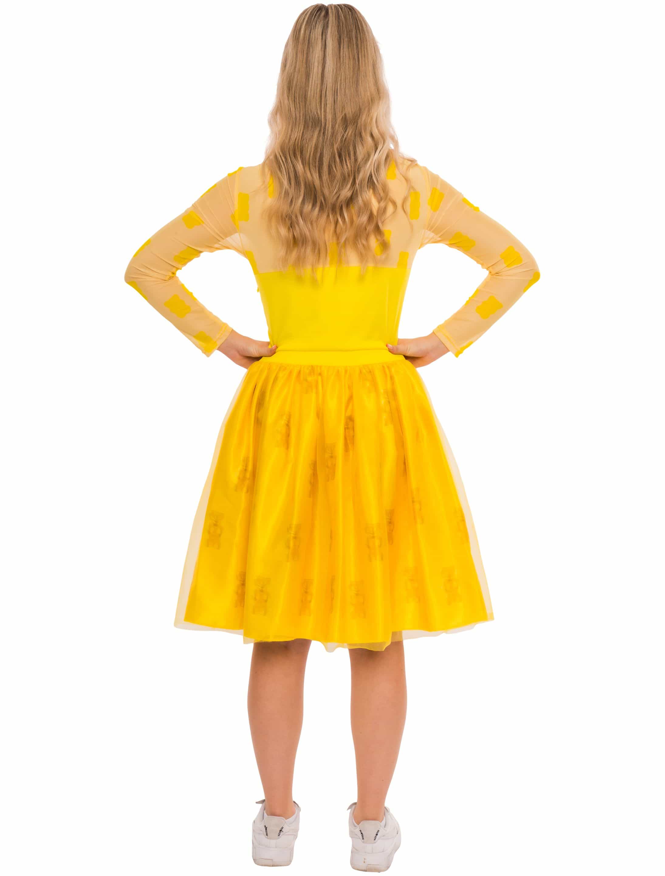 Kleid HARIBO Goldbären Damen gelb XS