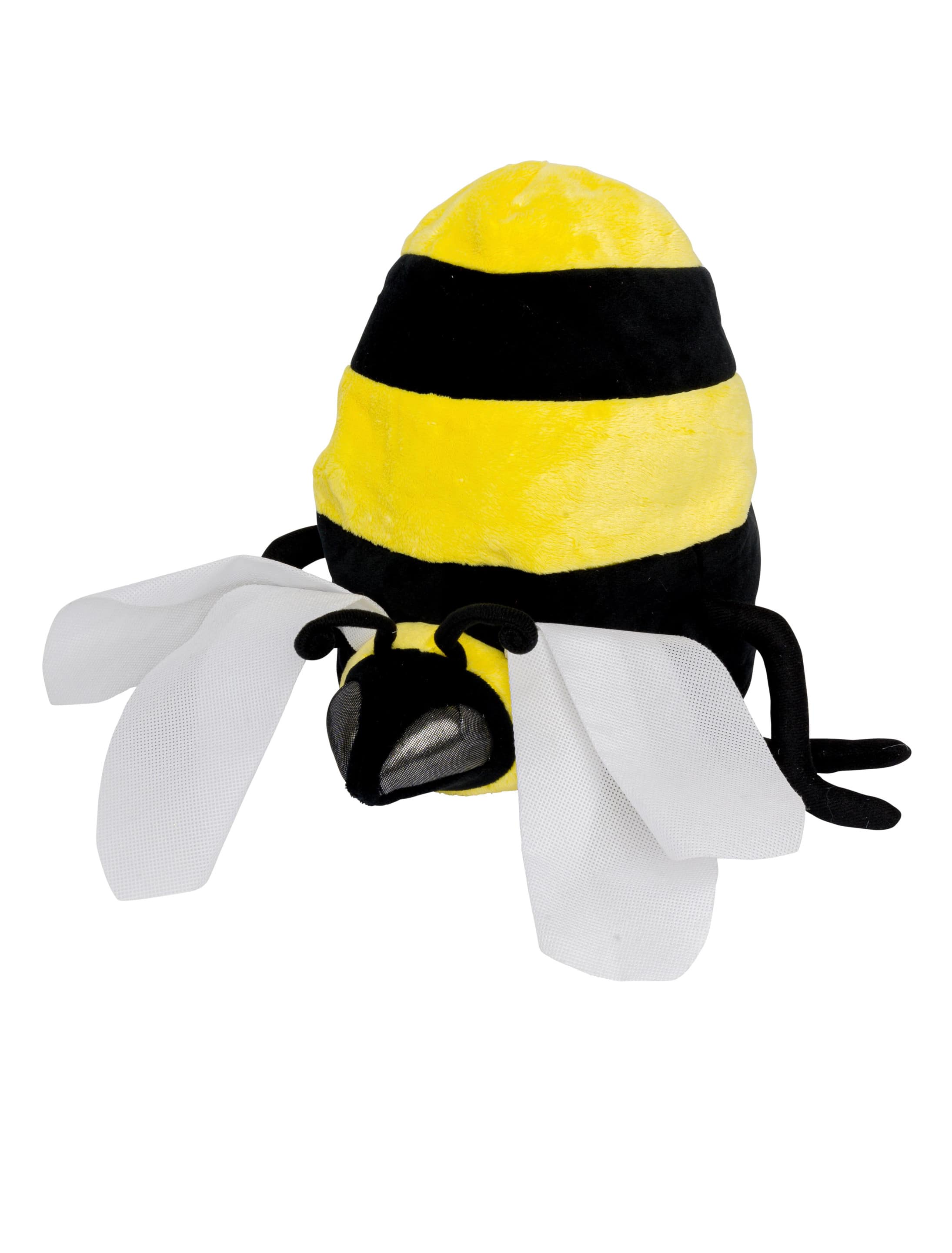 Mütze Biene Plüsch