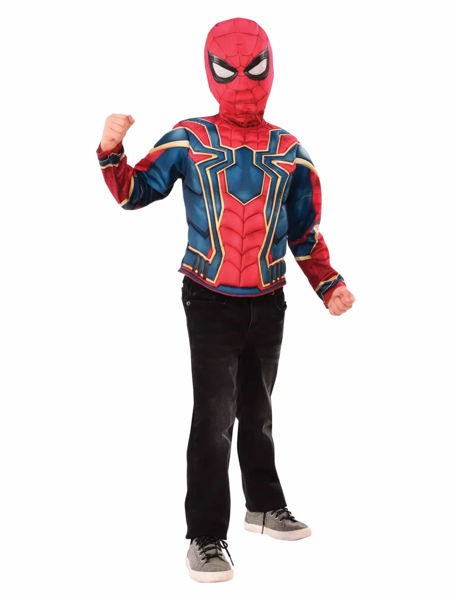 Oberteil Spider-Man Iron Spider 2tlg. rot/blau 4-6 Jahre