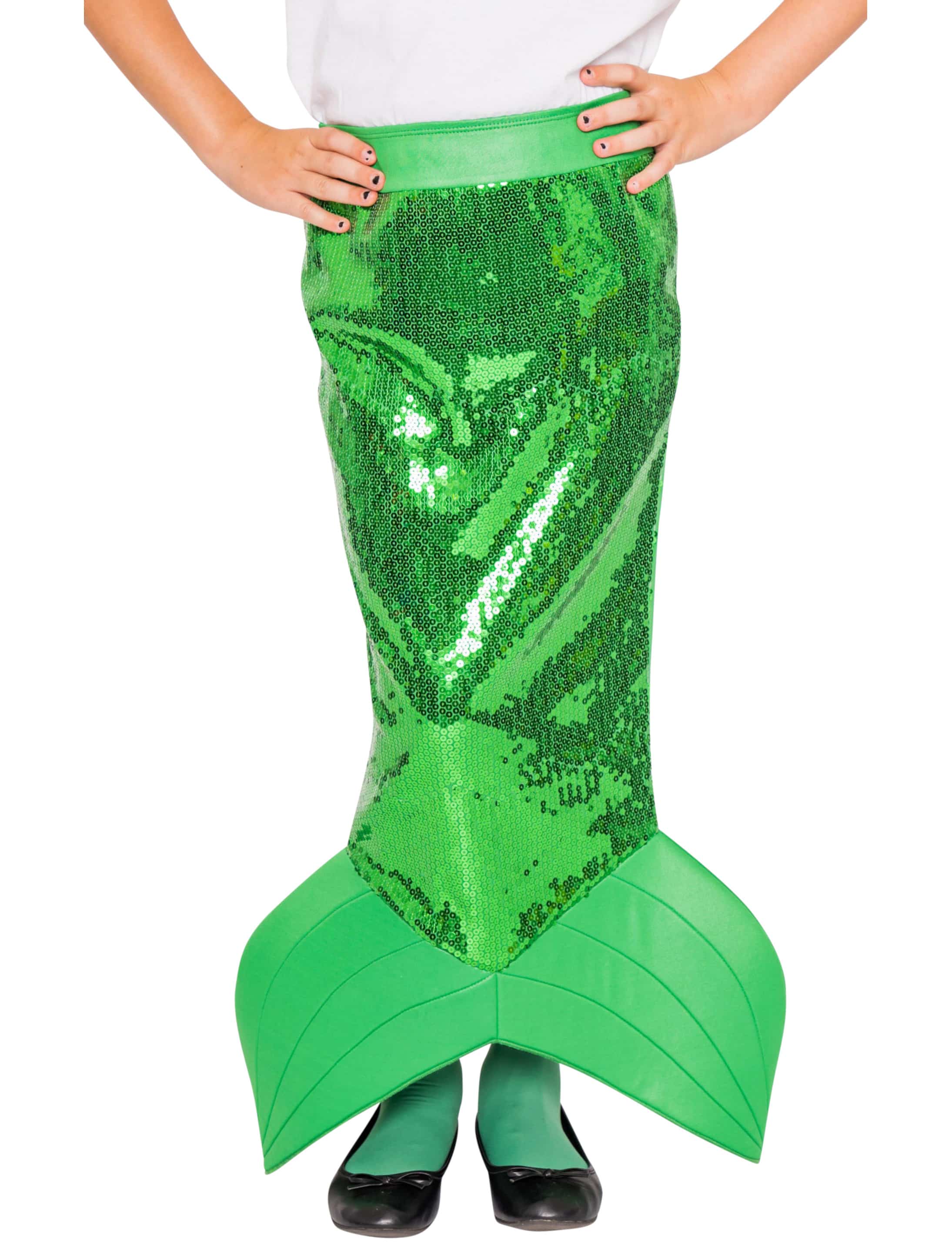 Rock Meerjungfrau Kinder grün 7-8 Jahre