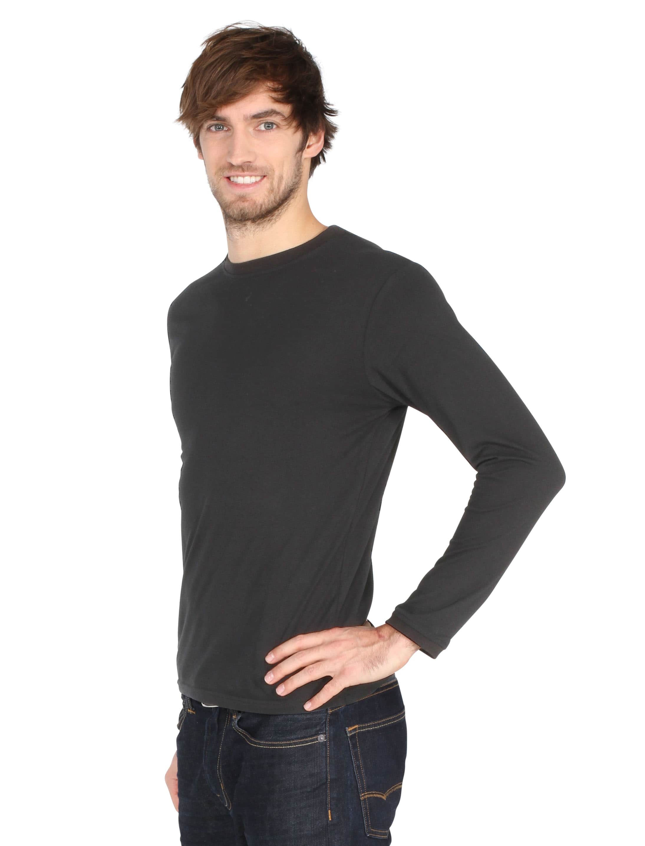 Shirt langarm schwarz 2XL Shirt langarm schwarz 2XL