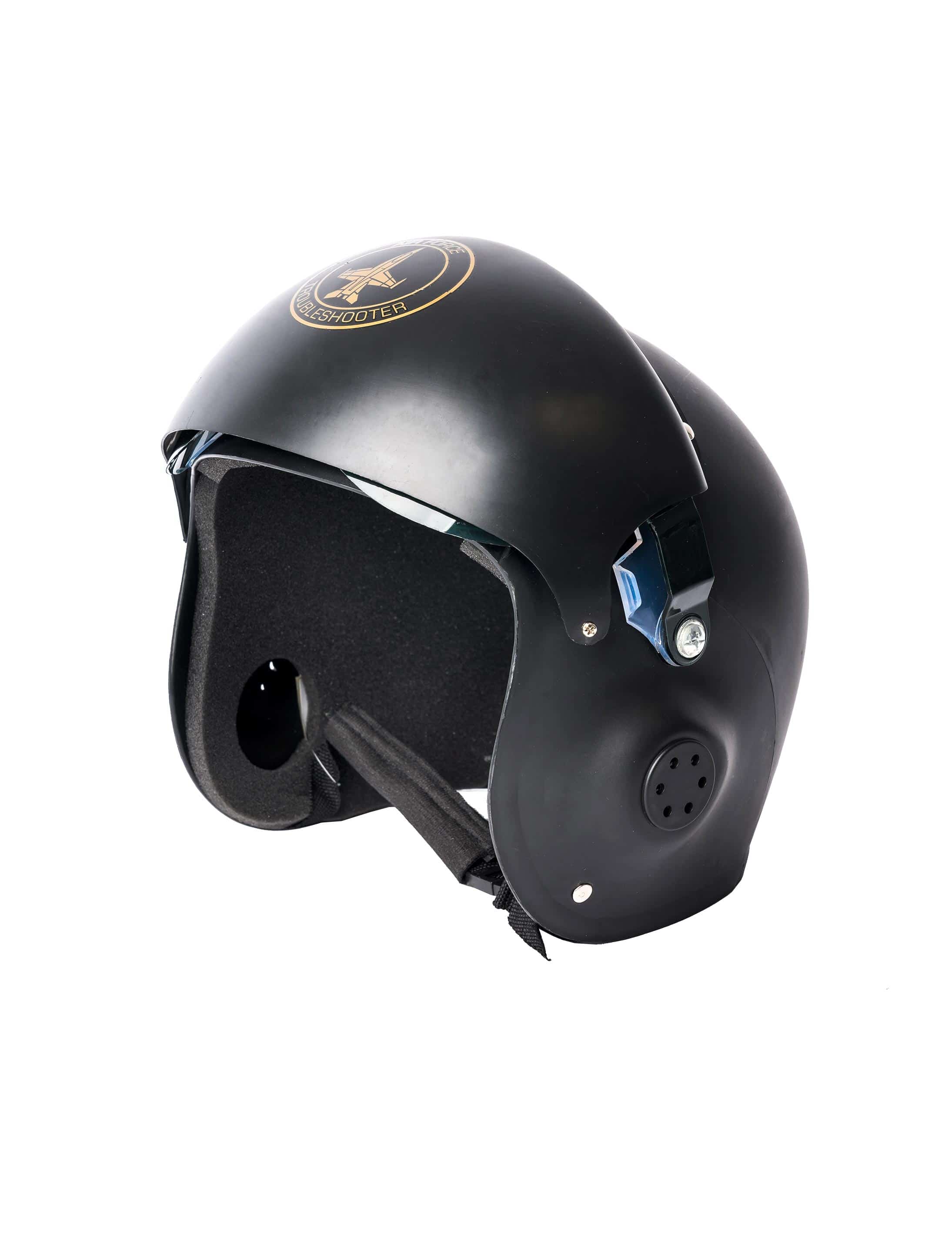 Helm Jetpilot schwarz