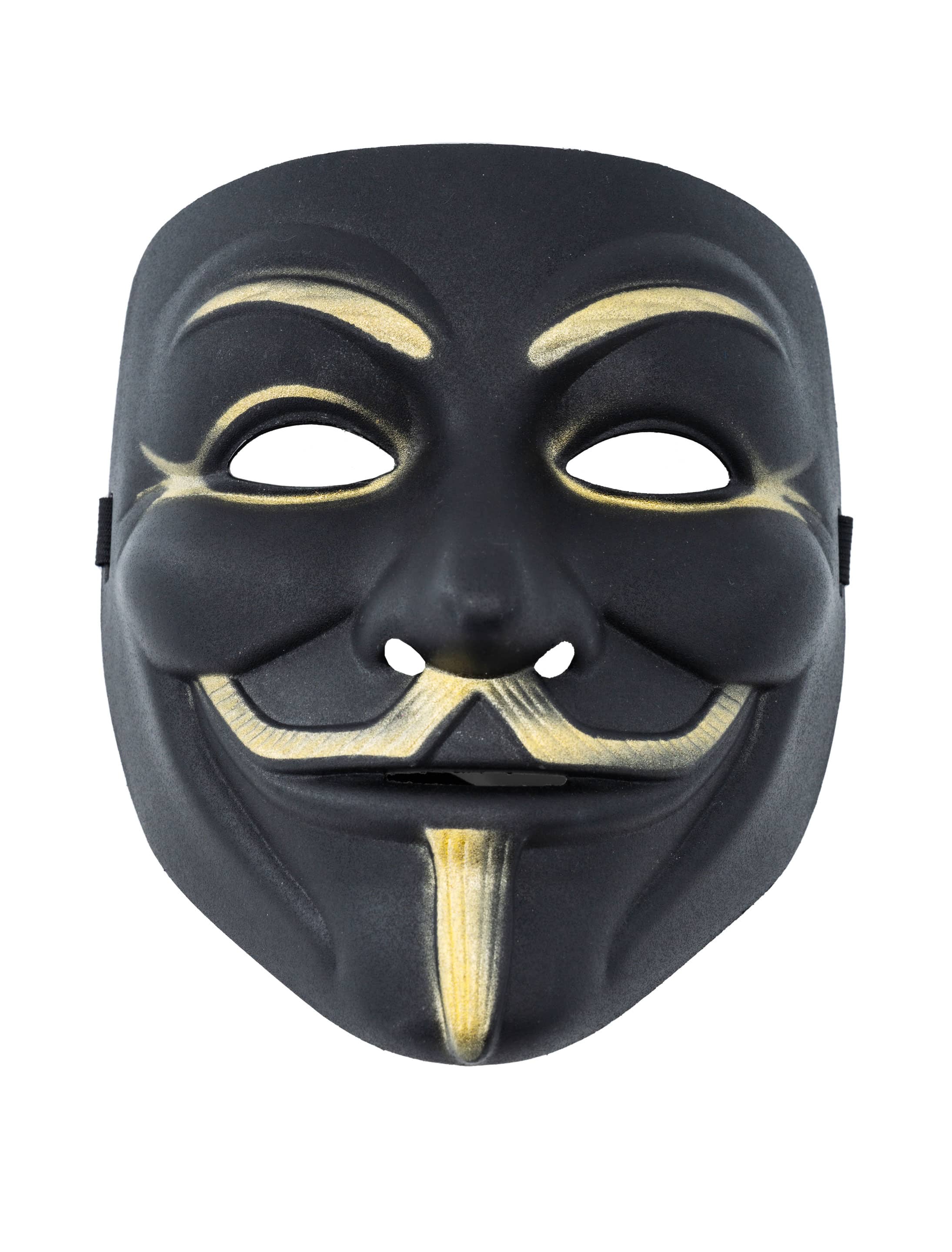 Maske Anonym schwarz