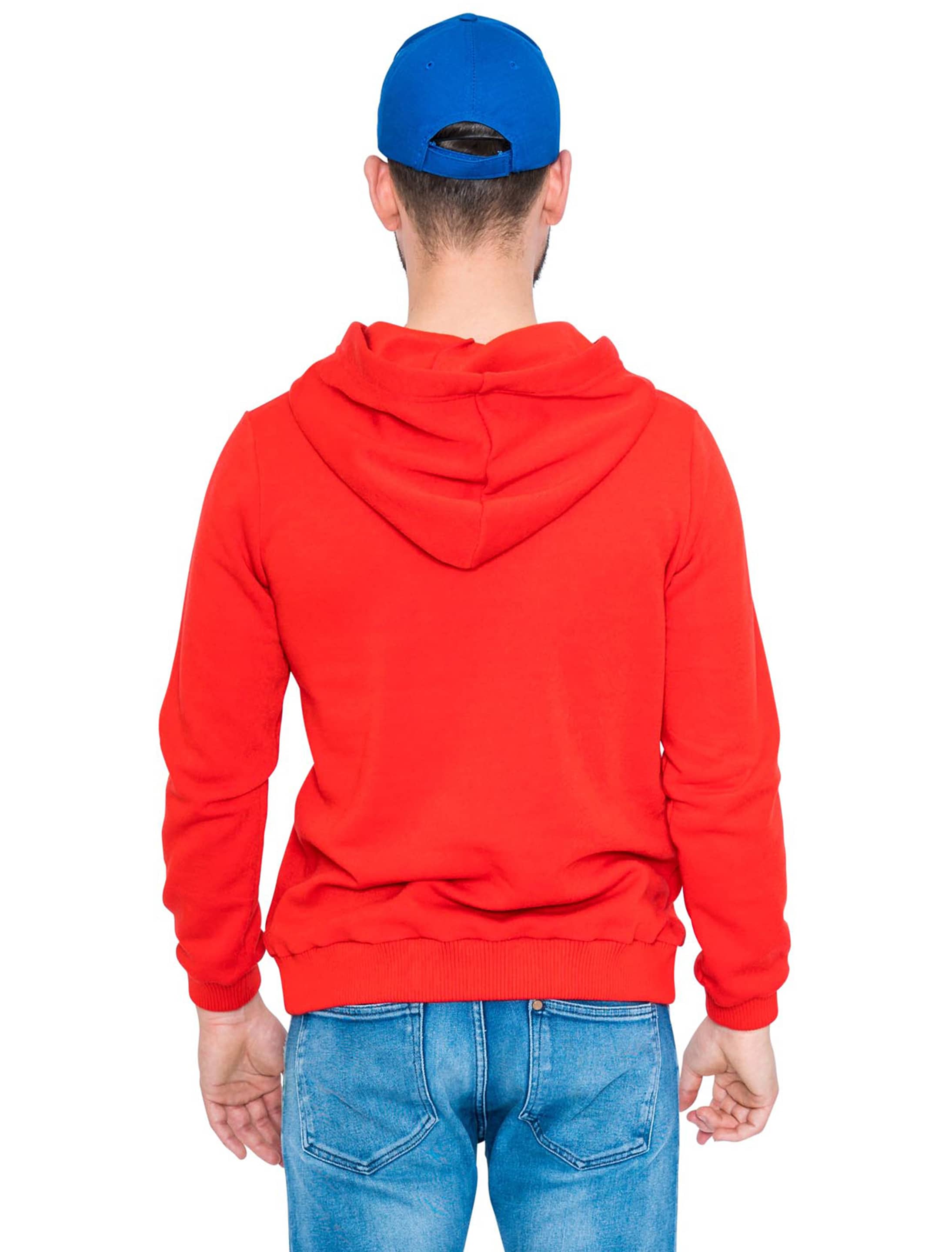 Pullover Safeknacker Herren rot L/XL