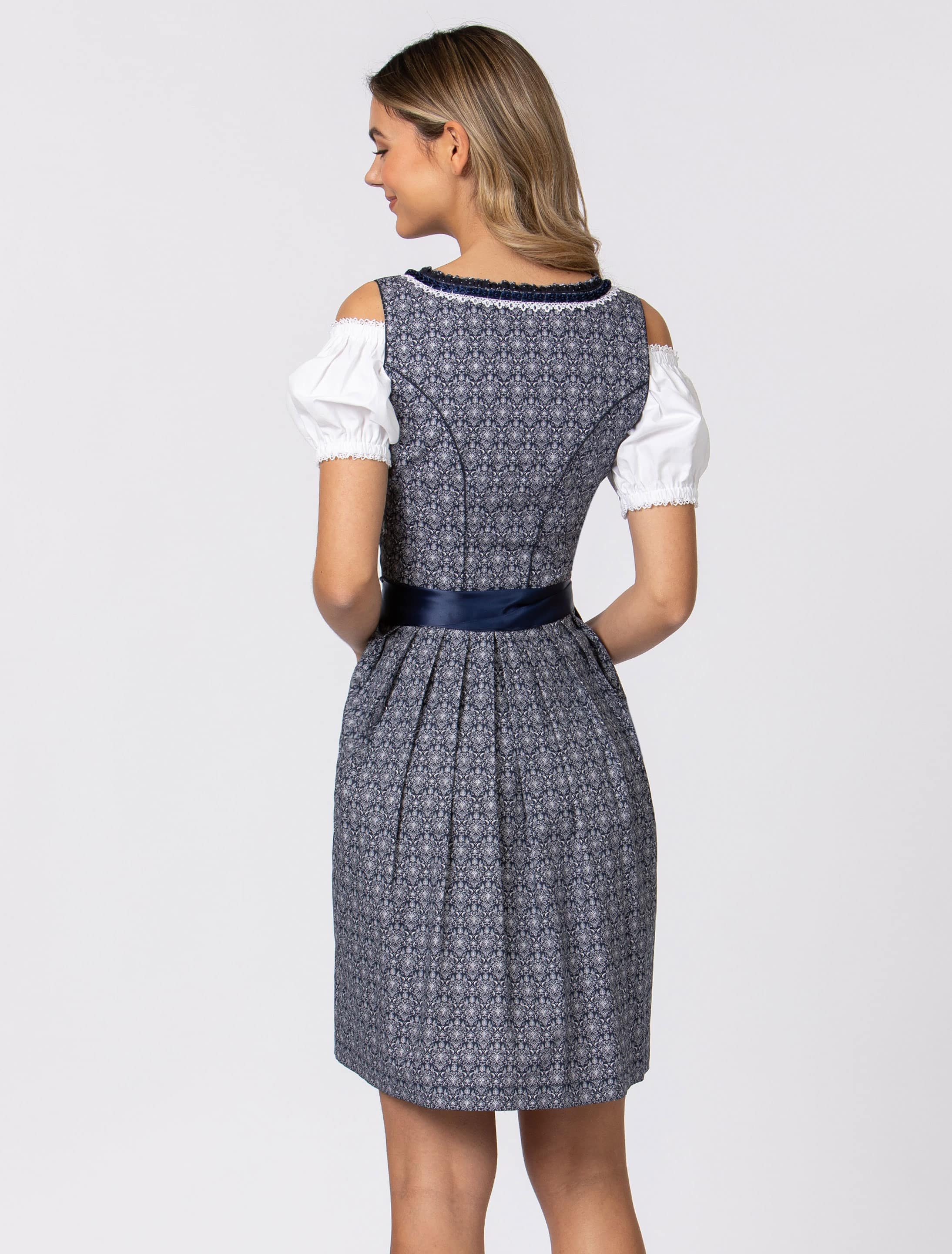 Dirndl Kim Damen dunkelblau 40