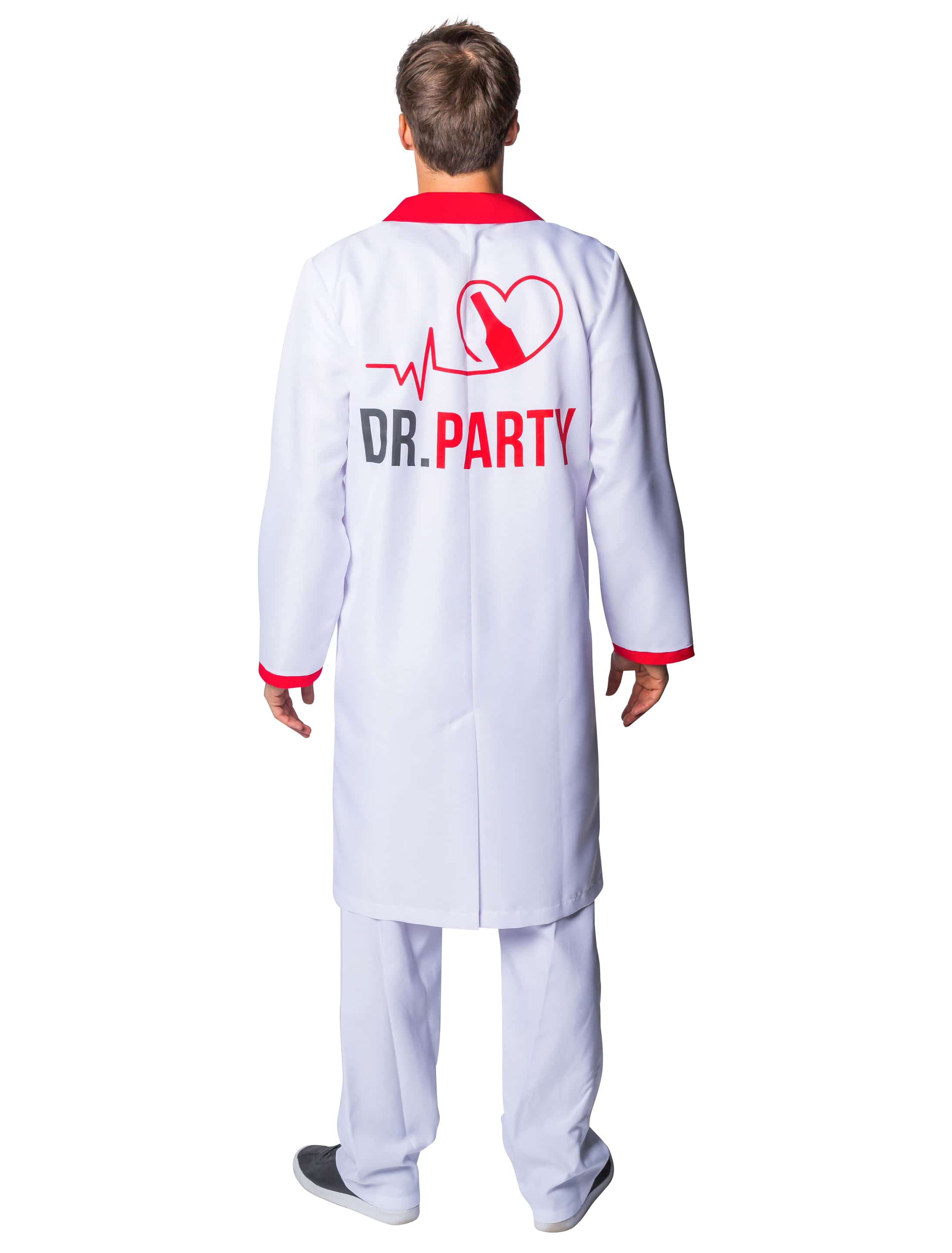 Doktorkittel Dr. Party weiß XL/2XL
