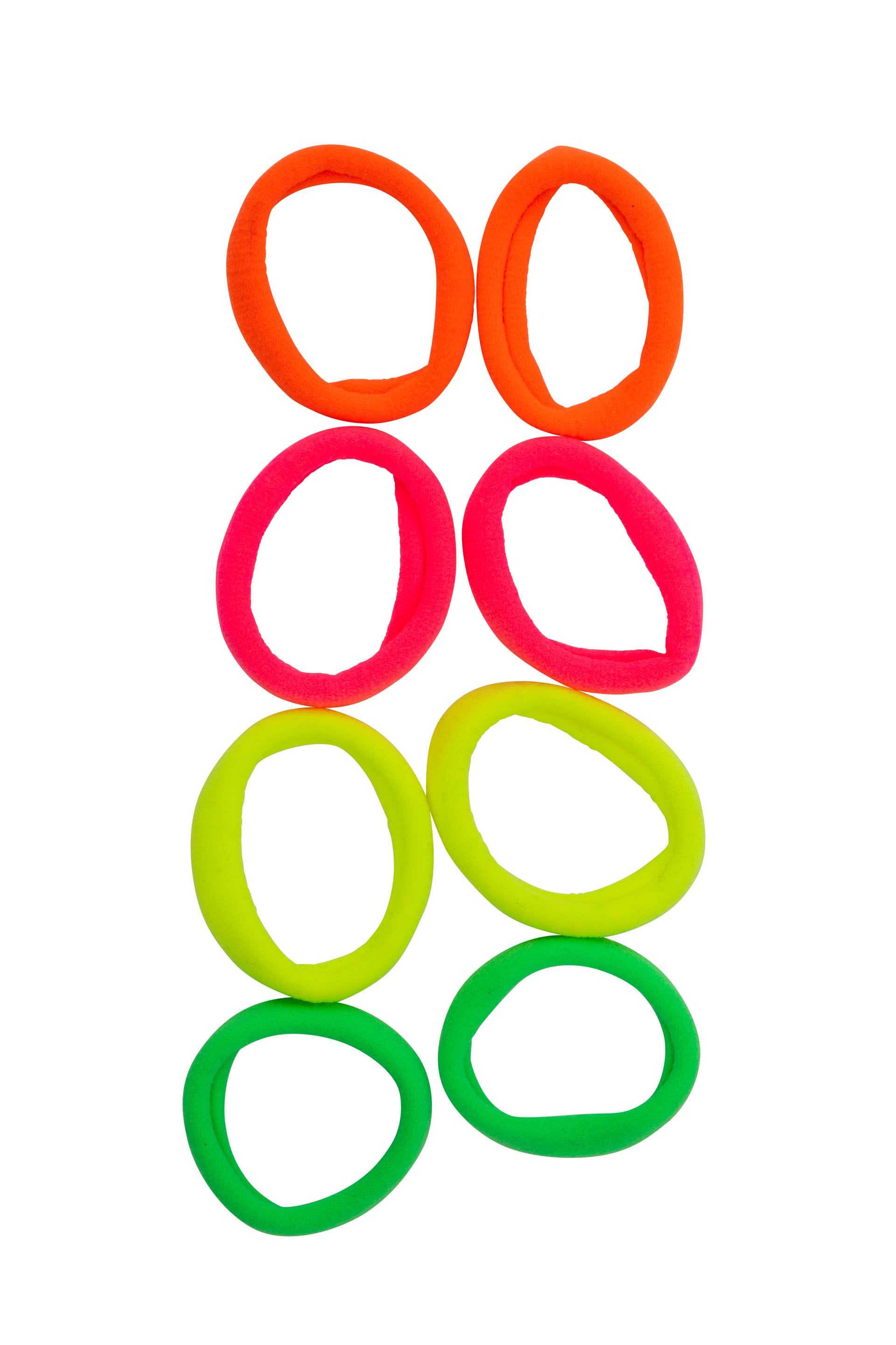Haargummi-Set 4 Paar bunt