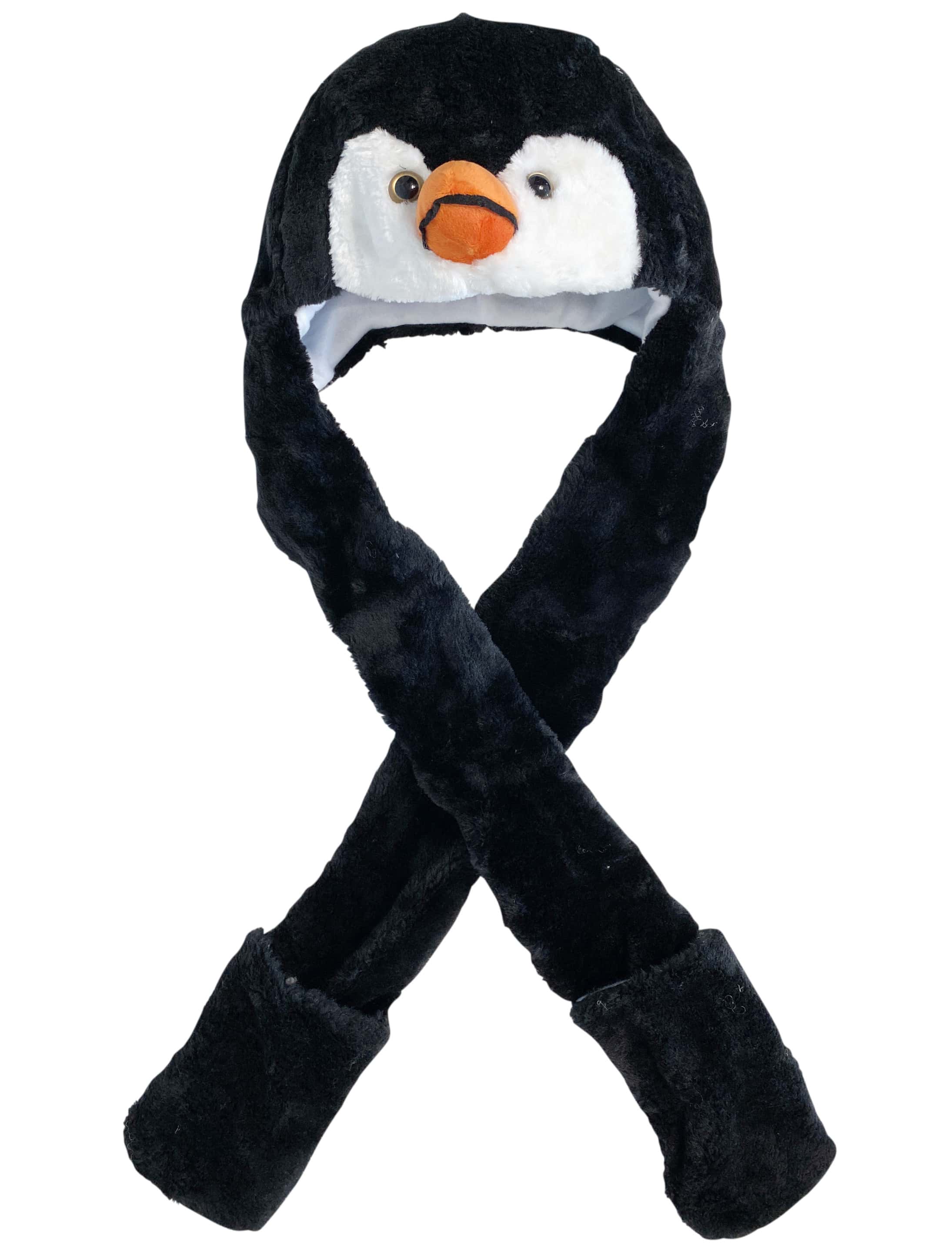 Mütze Pinguin Plüsch