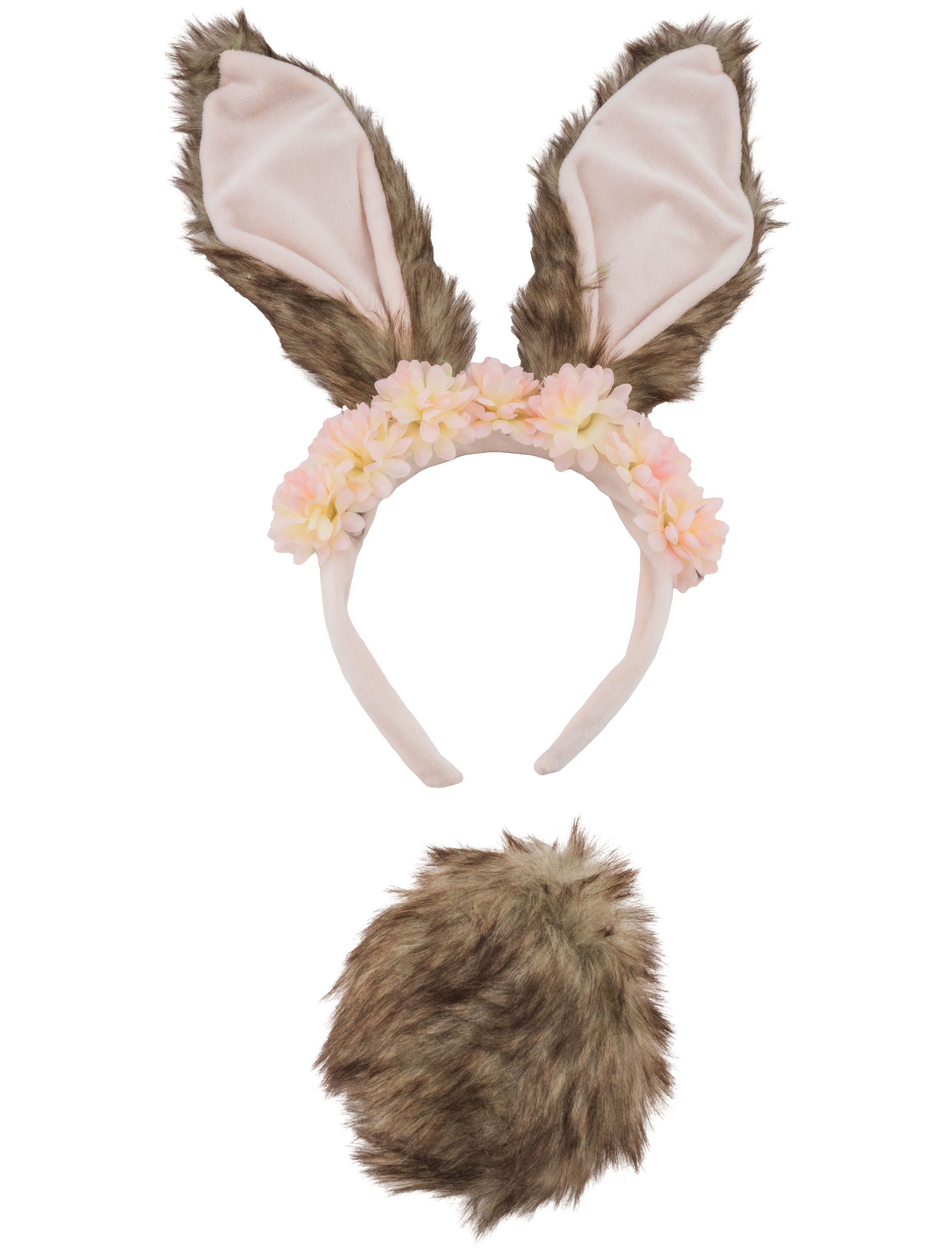 Set Hase 2 tlg. grau