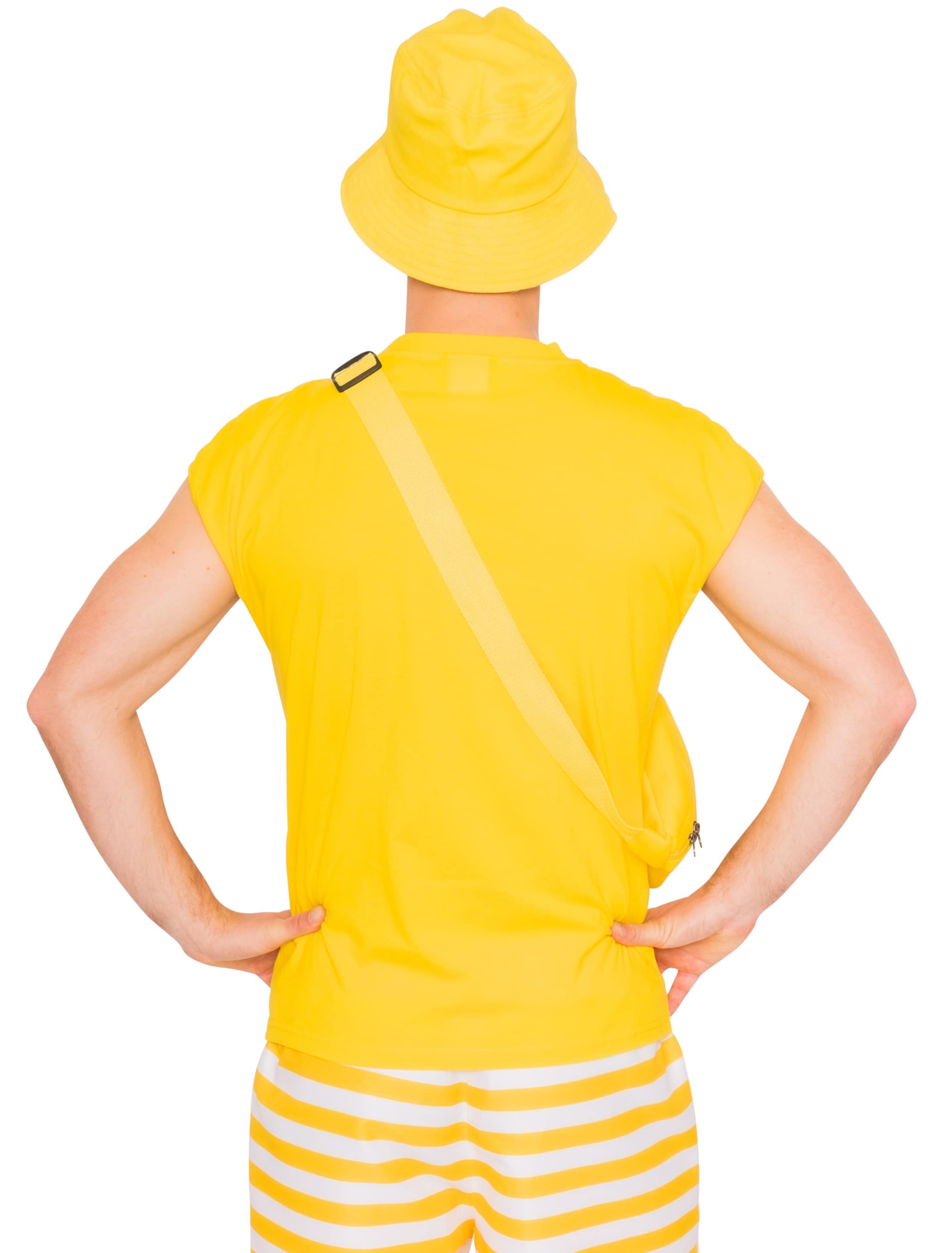 JIS T-Shirt Jeck im Sunnesching ärmellos Herren gelb L/XL