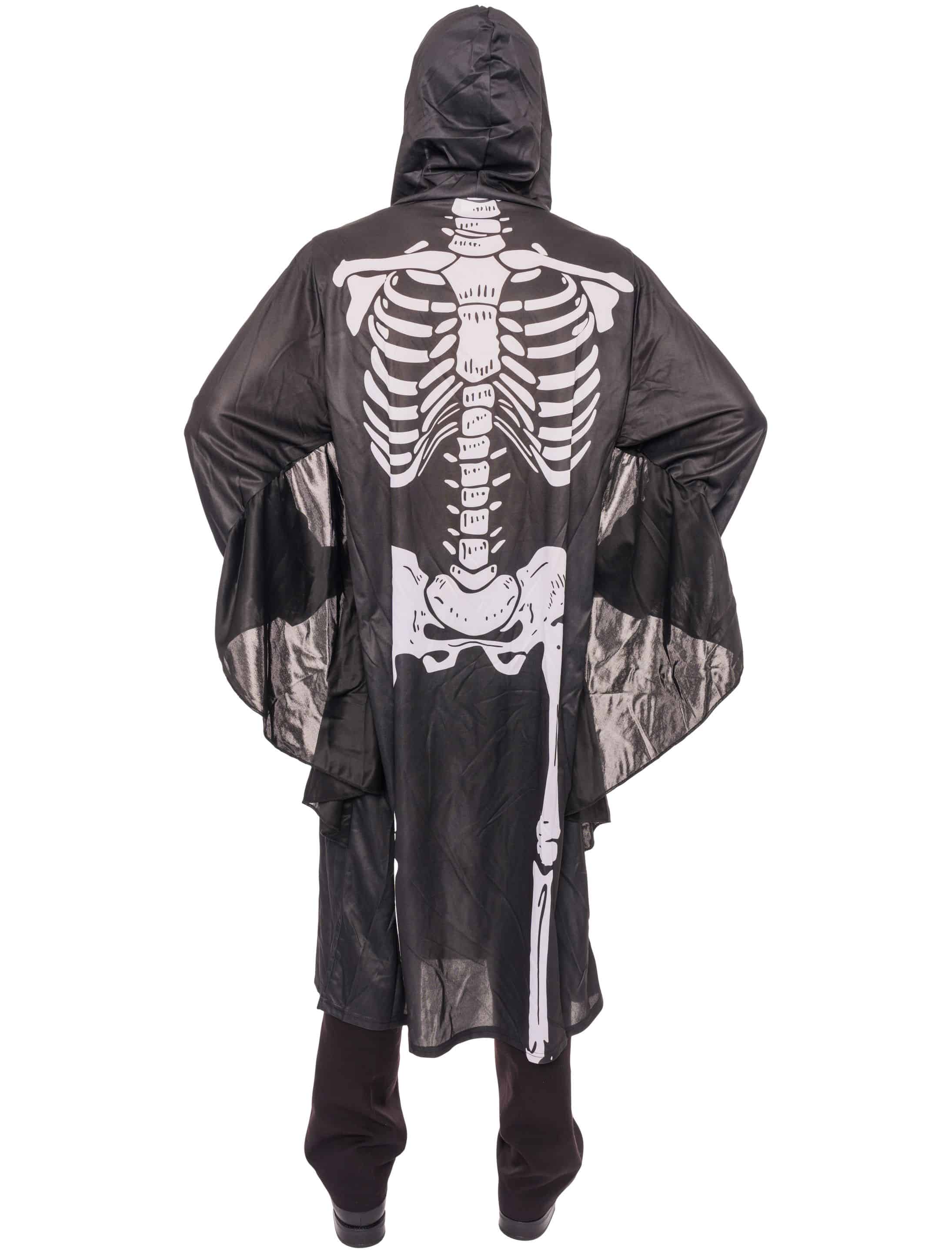 Kleid mit Skelett Herren schwarz one size Kleid mit Skelett Herren schwarz one size